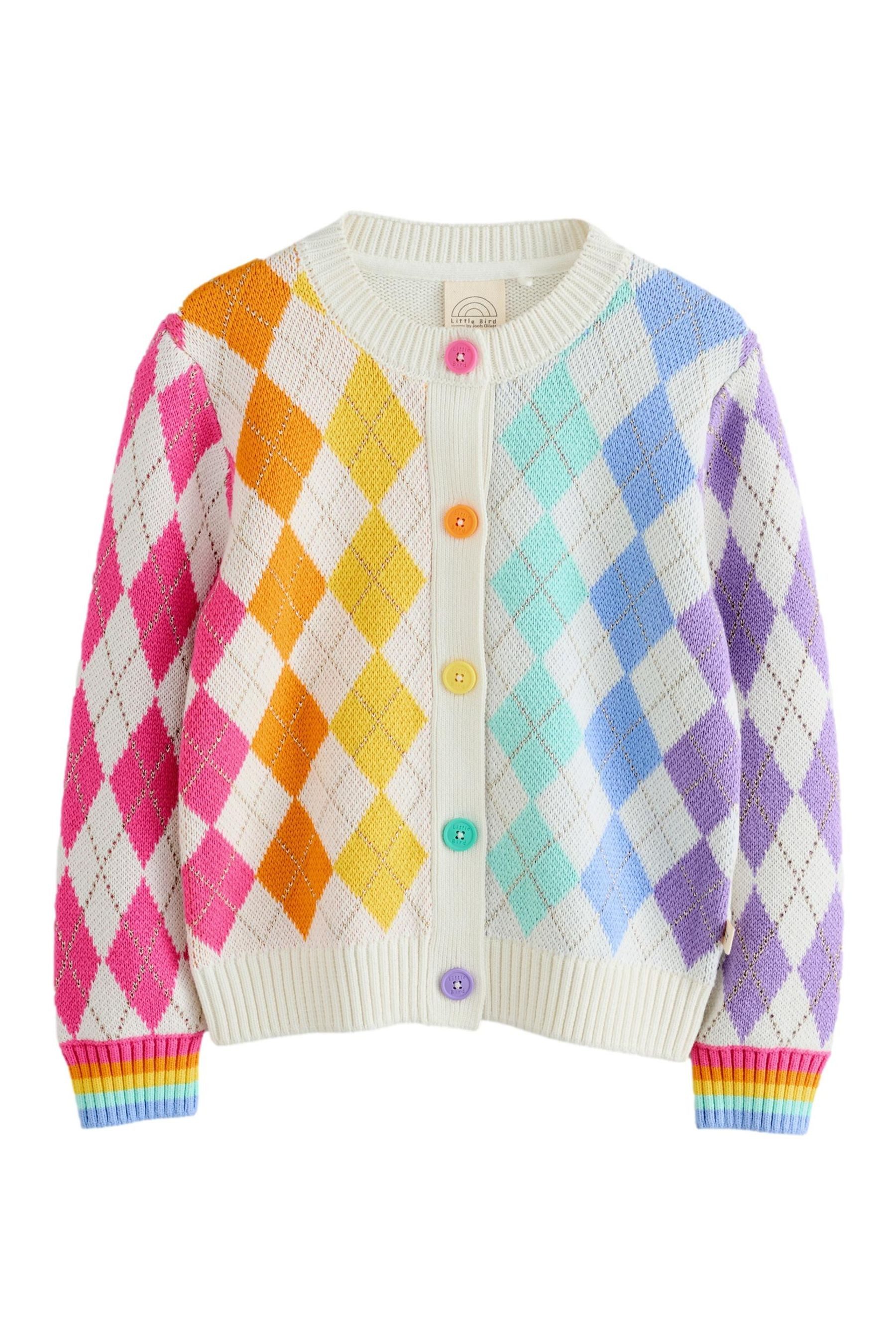 Little Bird by Jools Oliver Strickjacke Little Bird By Jools Oliver Argyle-Strickjacke (1-tlg)