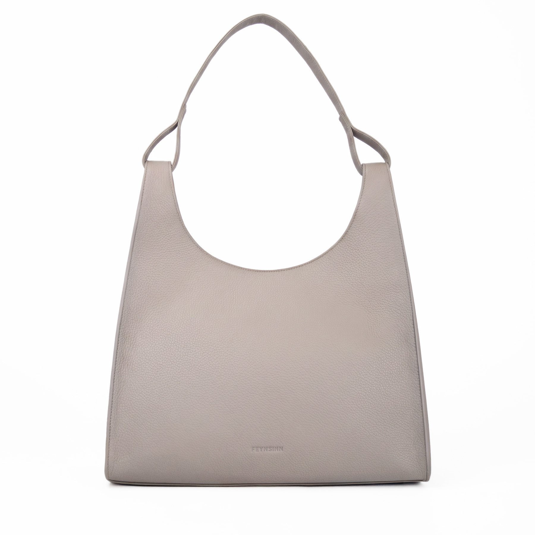 FEYNSINN Umhängetasche echt Leder Handtasche Schultertasche groß schwarz TROYE, Shopper Echtleder für Damen, Ledertasche, Handtasche schwarz