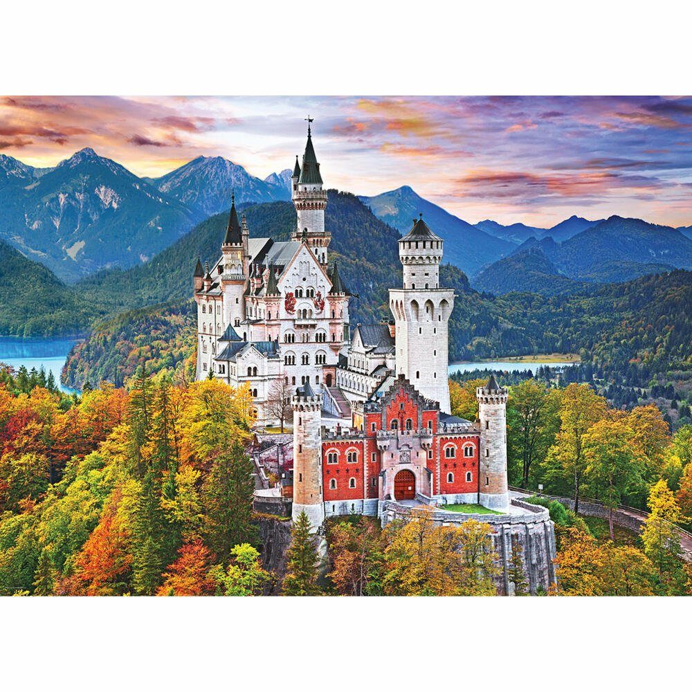 1000 in Puzzleteile Puzzle Deutschland, EUROGRAPHICS Schloss Neuschwanstein