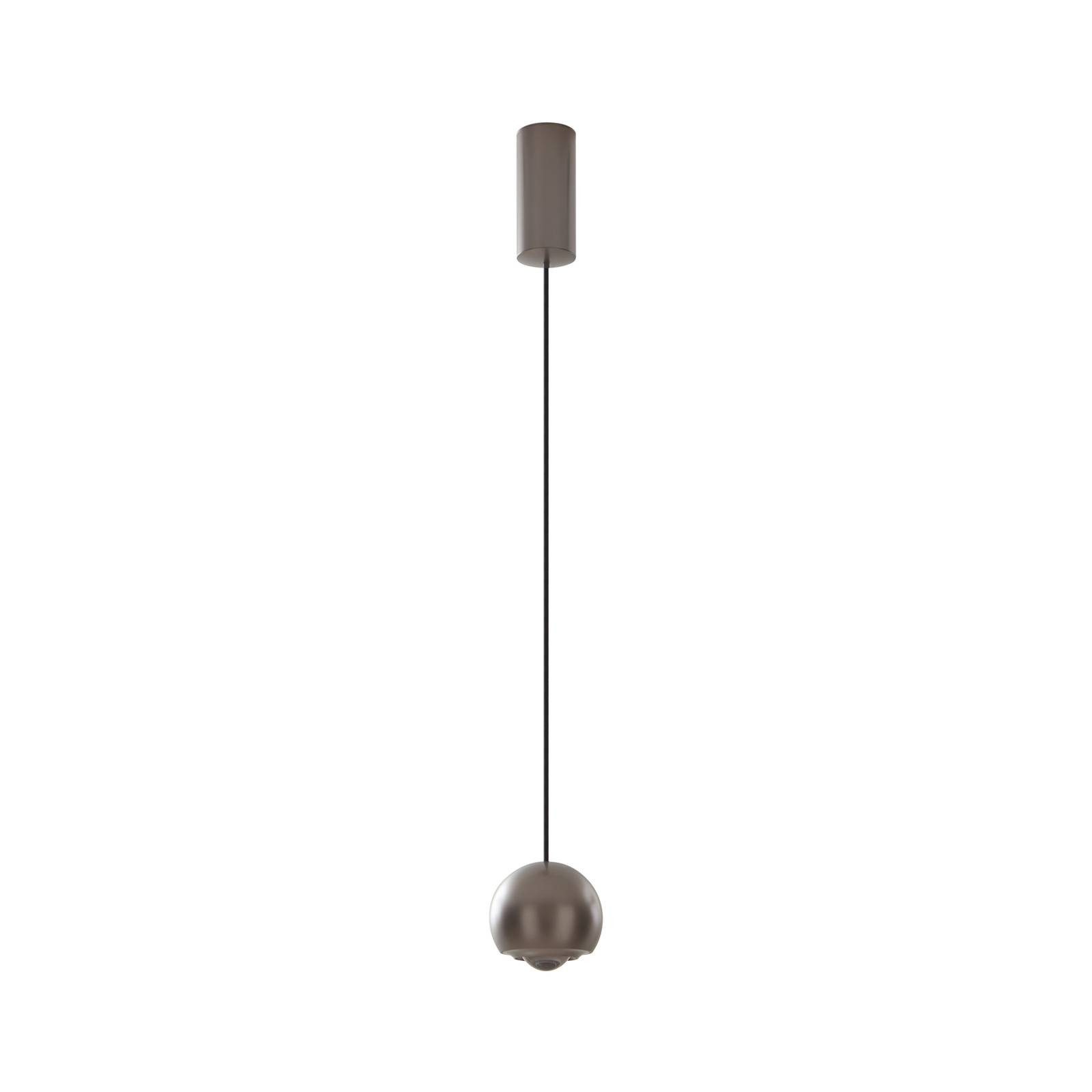 Lucande Hängeleuchte Varineth, LED, Metall, Alu warmweiß IP20, LED 6 W gesamt, warmweiß