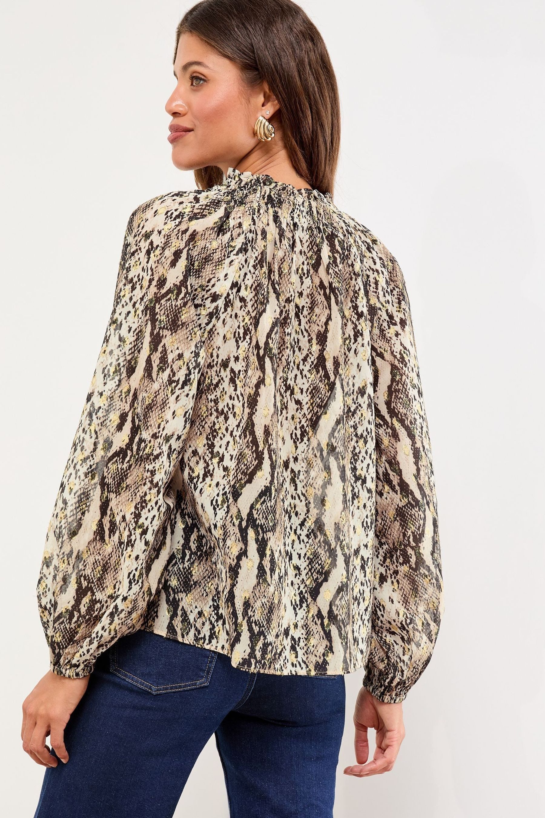 LIPSY Langarmbluse Lipsy Langärmelige Bluse, Regular (1-tlg) günstig online kaufen