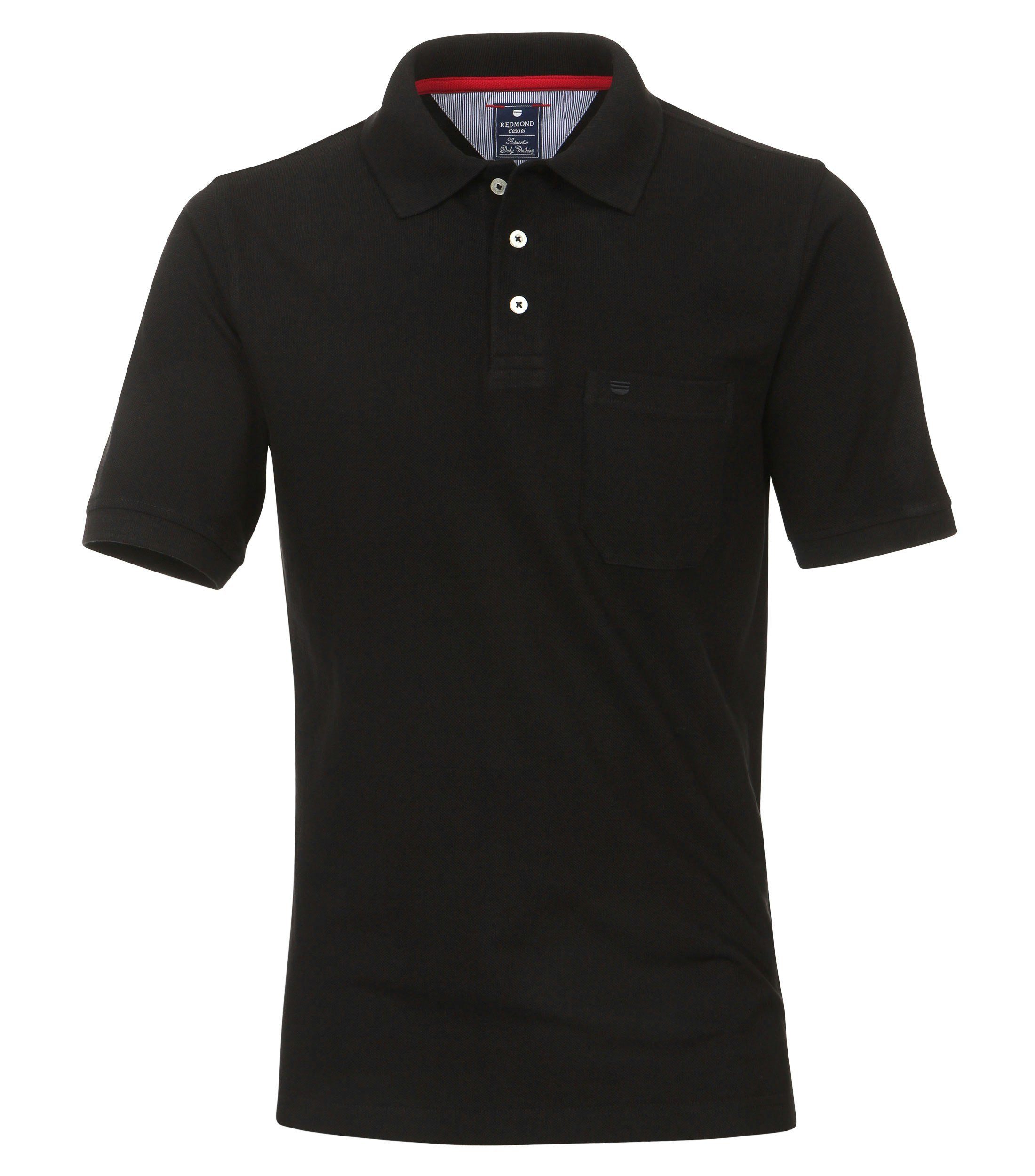 Poloshirt Poloshirt - Pique - Schwarz