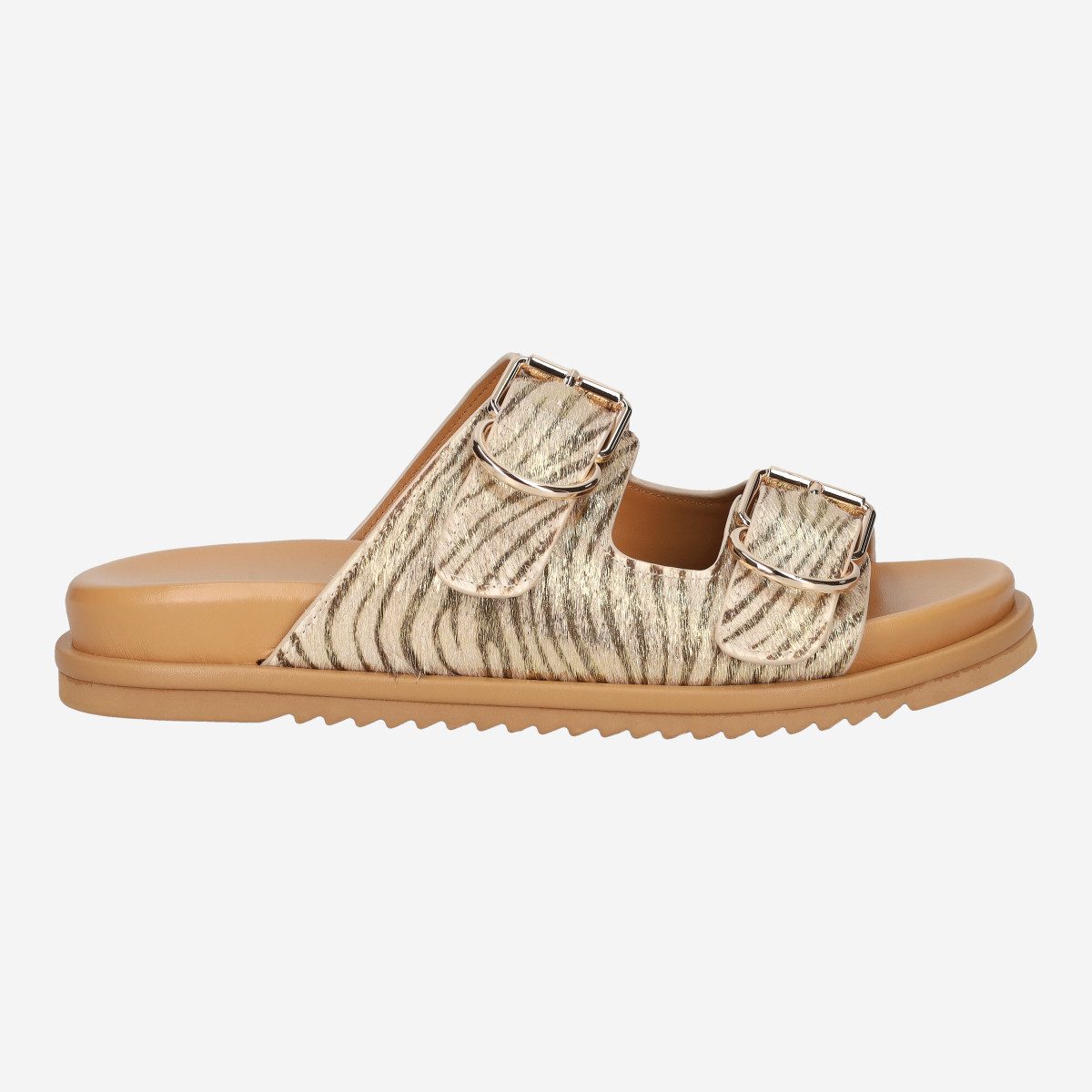 Maripé Maripé ROSA V.2 ZEBRA, Сандалеты, Beige / Zebra, Damen Sandalette