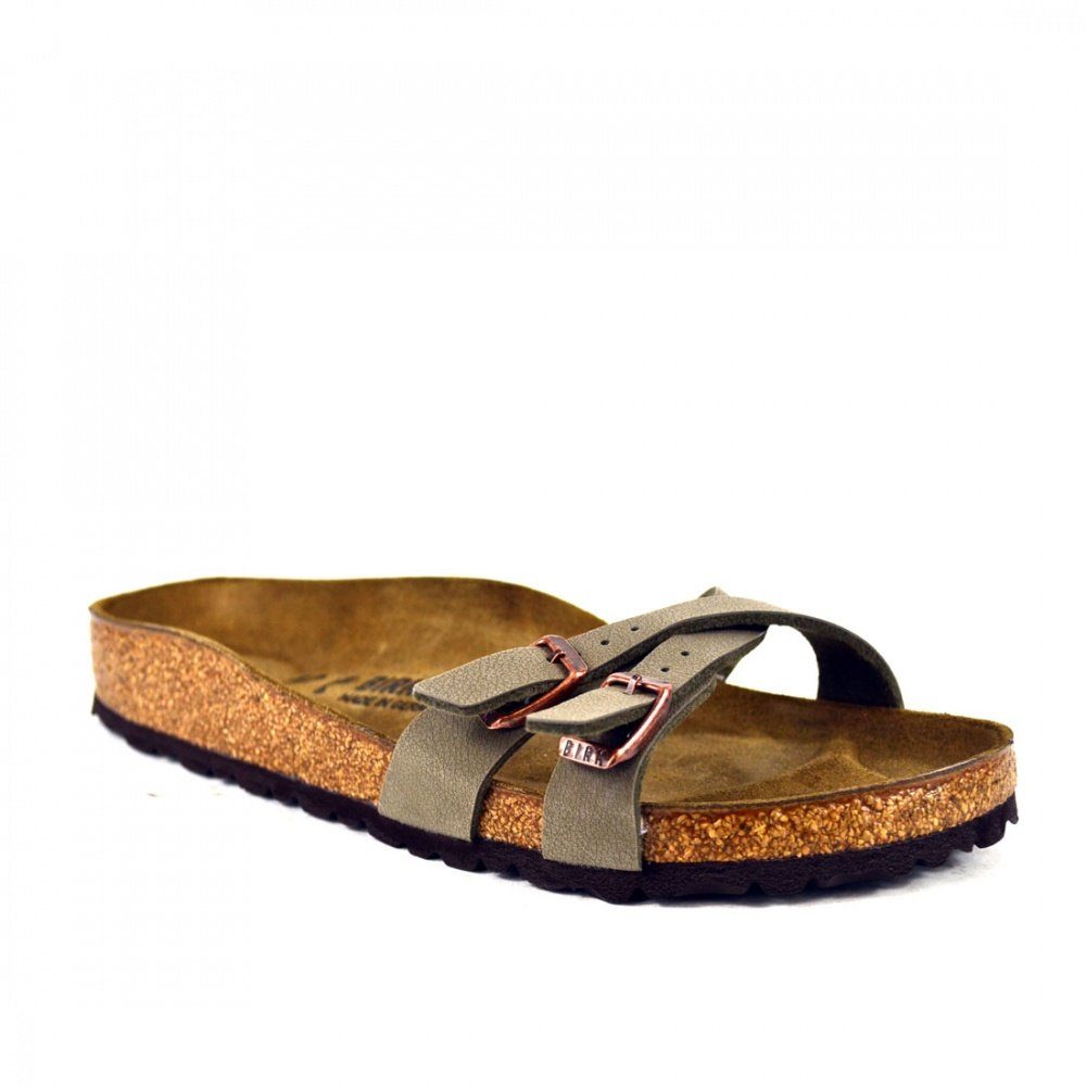 Birkenstock »ALMERE« Sandale Taupe online kaufen | OTTO