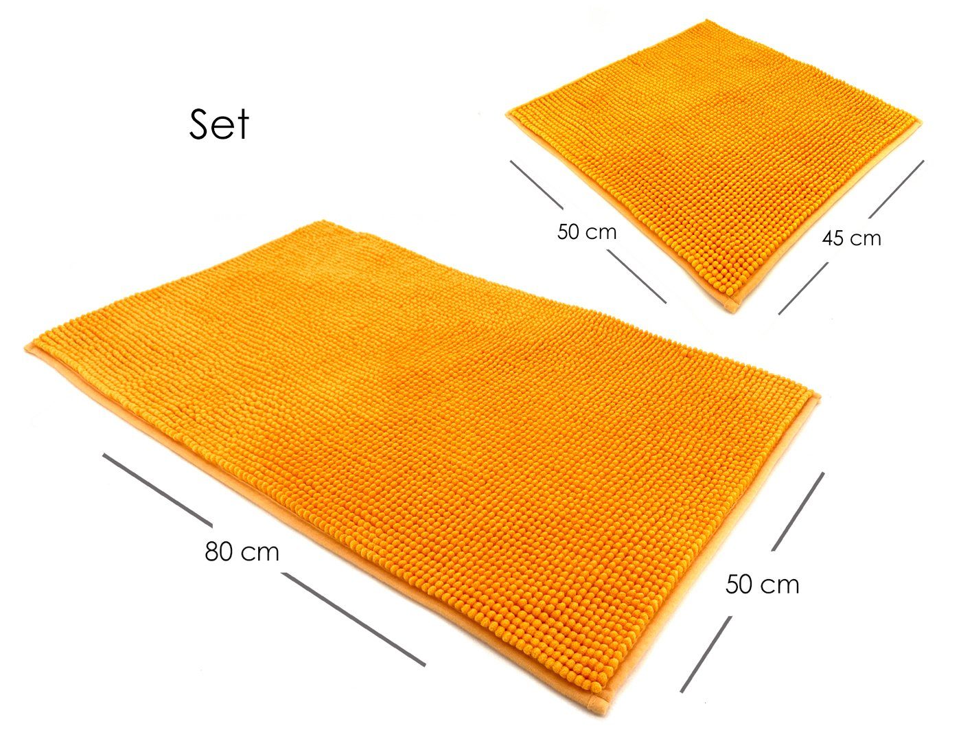 heimtexland Badematte Badvorleger Chenille Badteppich Duschvorleger, günstig online kaufen