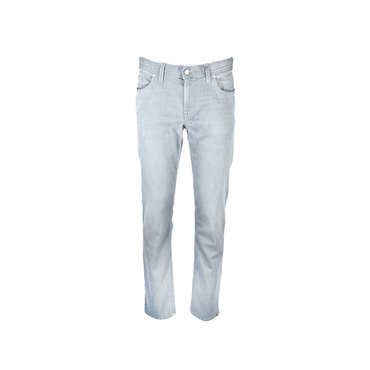 Alberto 5-Pocket-Jeans Gozzi (1-tlg) grau
