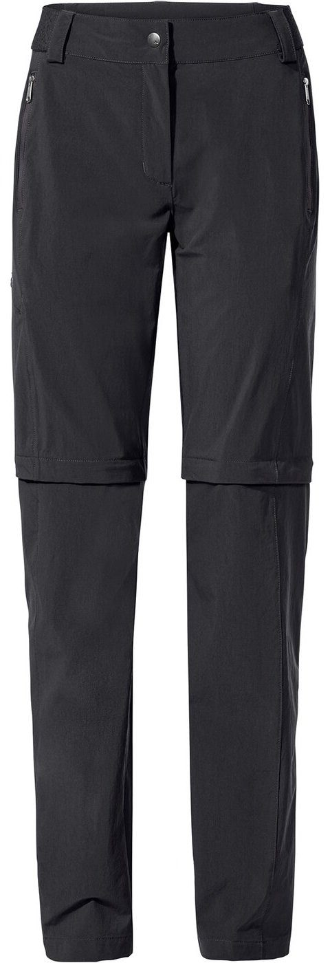 VAUDE Outdoorhose Wo Farley Stretch ZO T-Zip Pants II BLACK