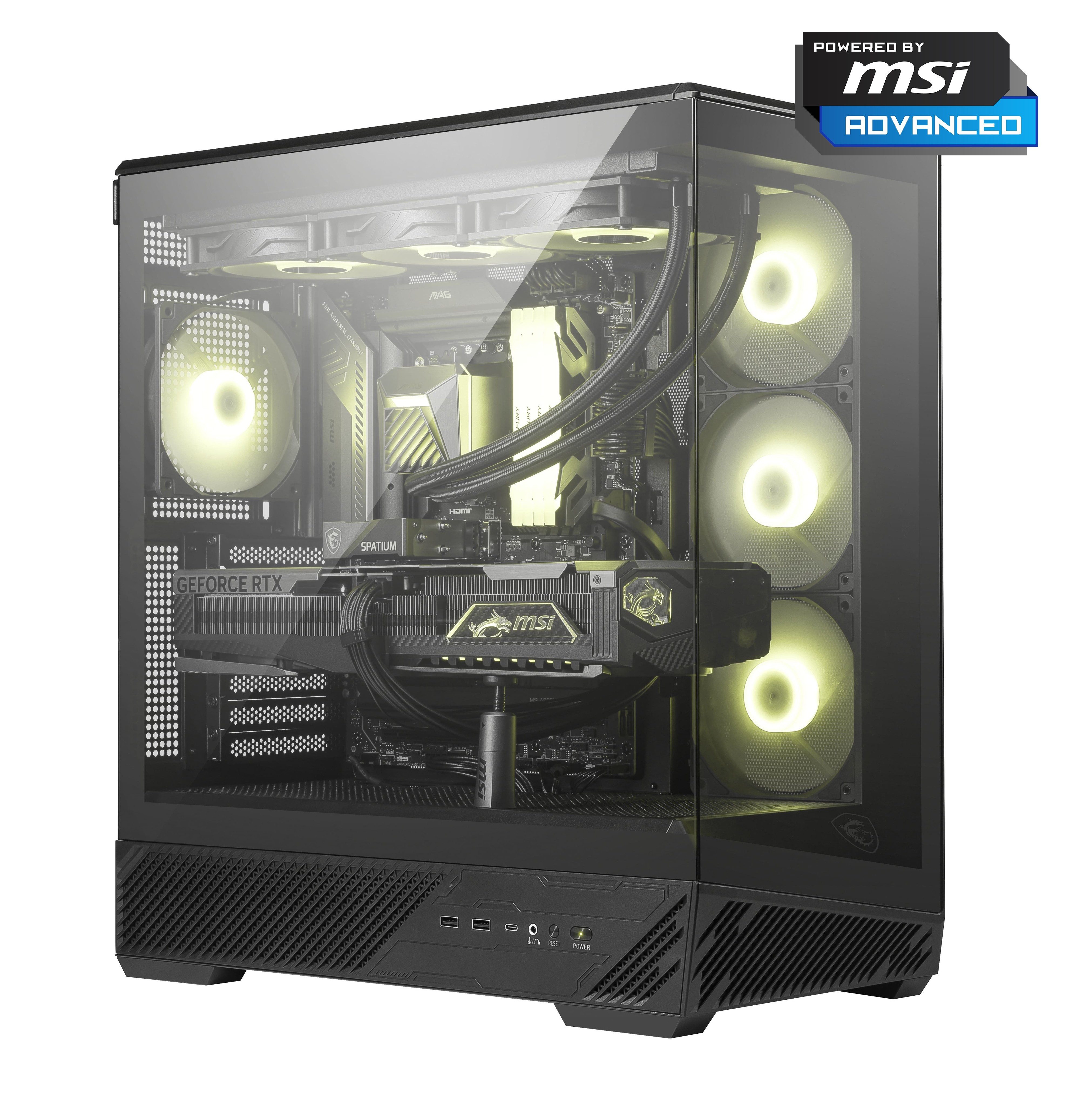 CAPTIVA Highend Gaming R10-1405 PC (AMD Ryzen 7 7800X3D, MSI GeForce® RTX™ 5070 Ti, 32 GB RAM, 2000 GB SSD, Wasserkühlung, WLAN, Windows 11 Home)