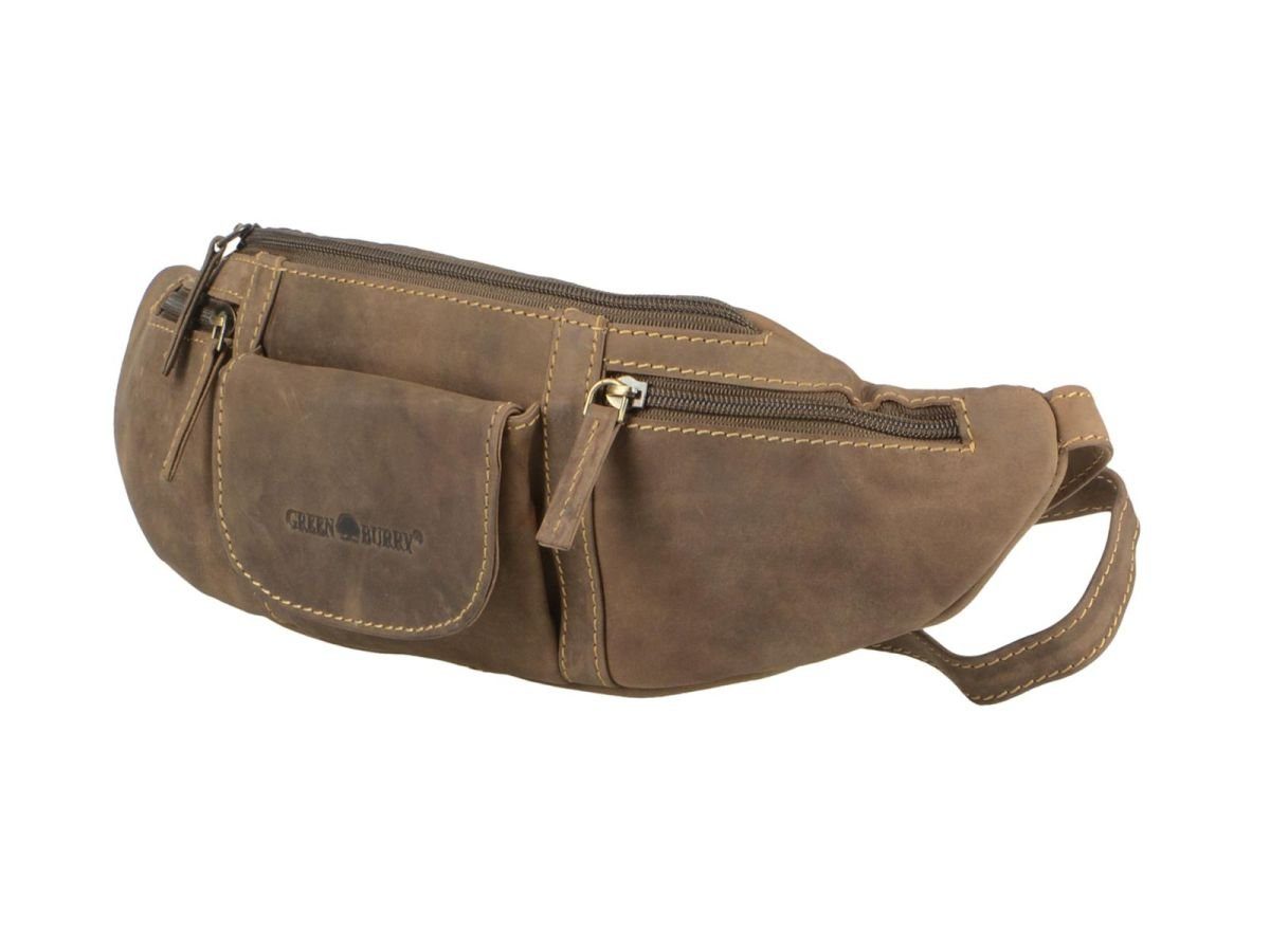 Greenburry Bauchtasche Vintage, Hüfttasche, Leder, WaistBag