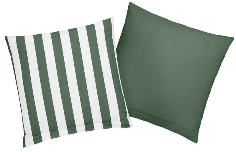 Kissenbezug Greta, andas (2 Stück), Kissenhülle mit Wendeoptik, OEKO-TEX® und Made in Green zertifiziert