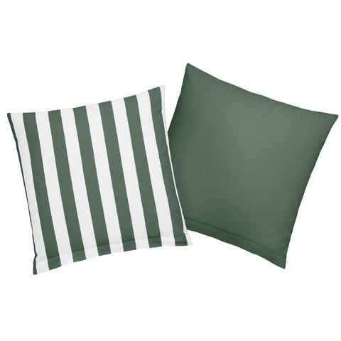 Kissenbezug Greta, andas (2 Stück), Kissenhülle mit Wendeoptik, OEKO-TEX® und Made in Green zertifiziert