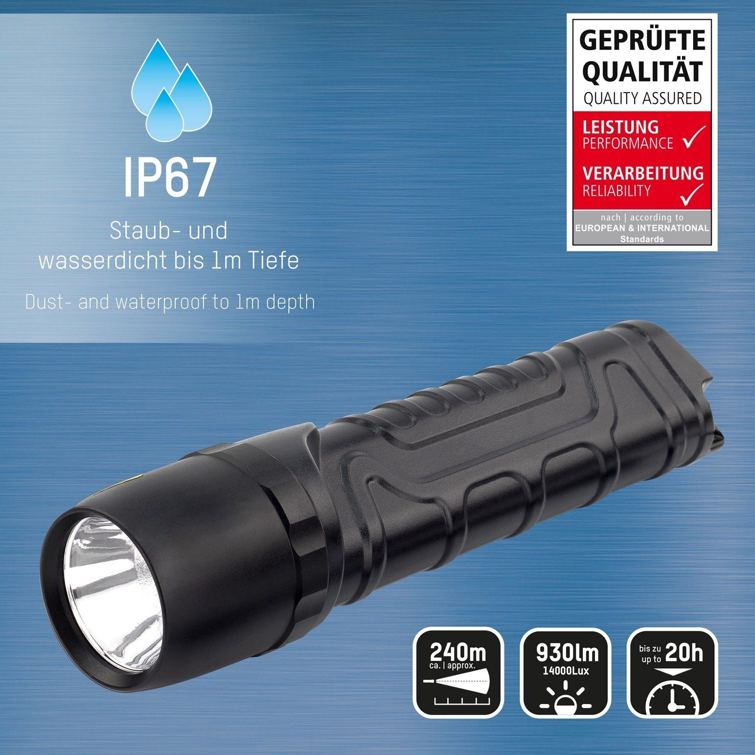 Taschenlampe Taschenlampe ANSMANN® M900P