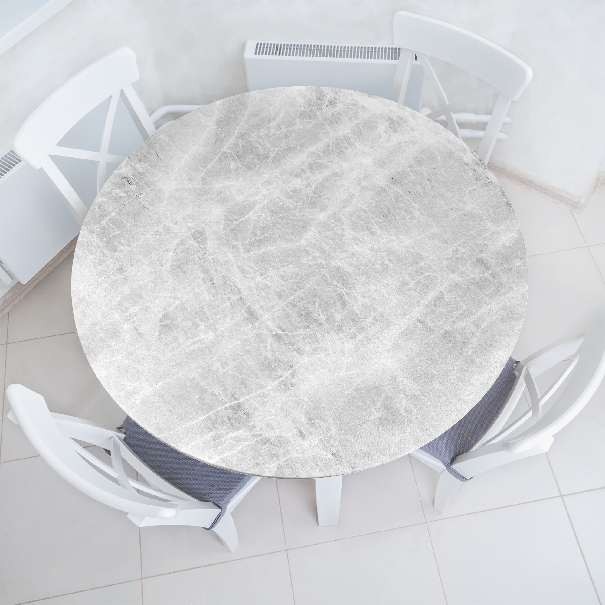 Abakuhaus Tischdecke Rundum-elastische Stofftischdecke, Marmor Weiche Paste günstig online kaufen