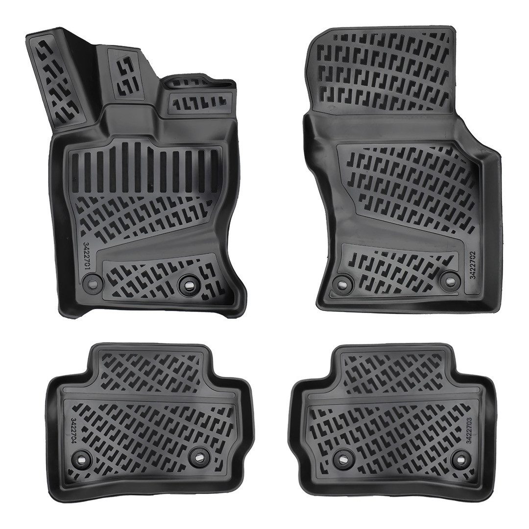 fussmattenprofi.com Auto-Fußmatte 3D Auto Fussmatten Set passend für Jaguar F-Pace Baujahr ab 2016 (1 St), für Jaguar Jaguar F-Pace