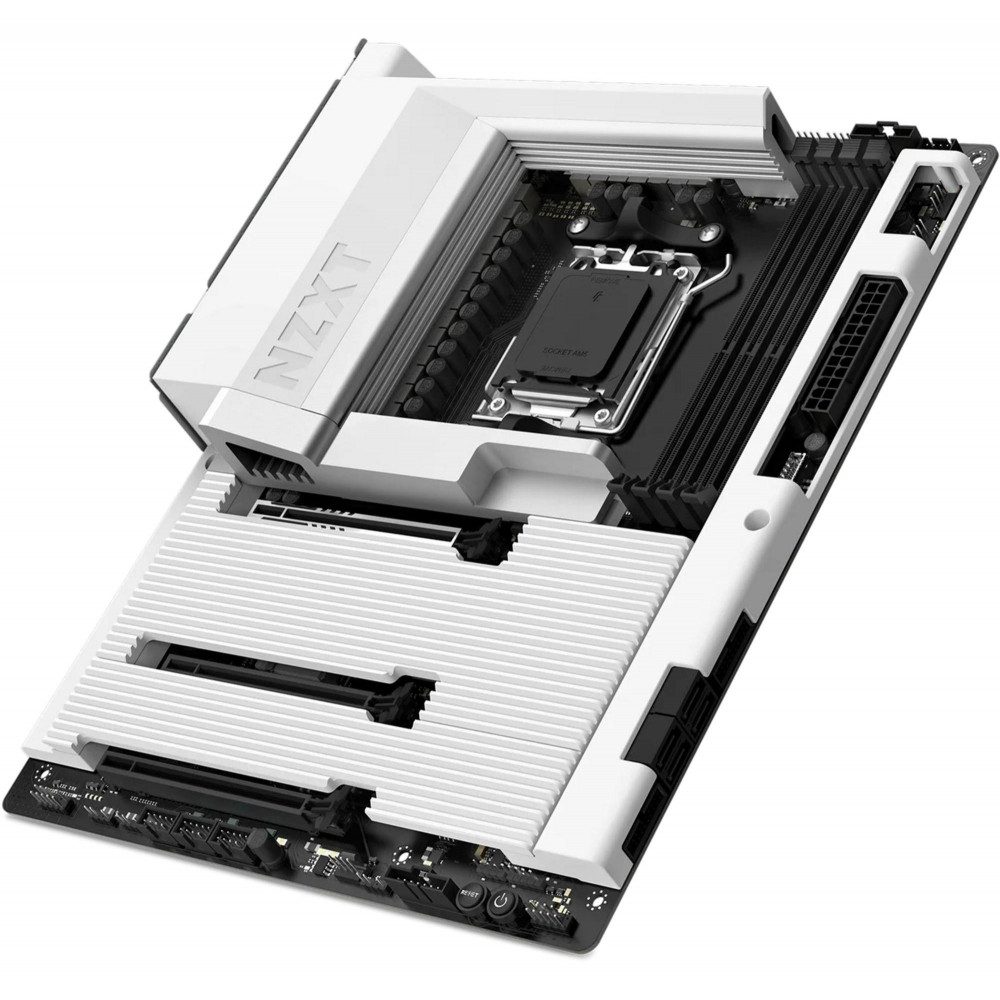 NZXT N7-B85XT-W1 N7 B850 ATX Mainboard AM5 WLAN 6E weiß Mainboard