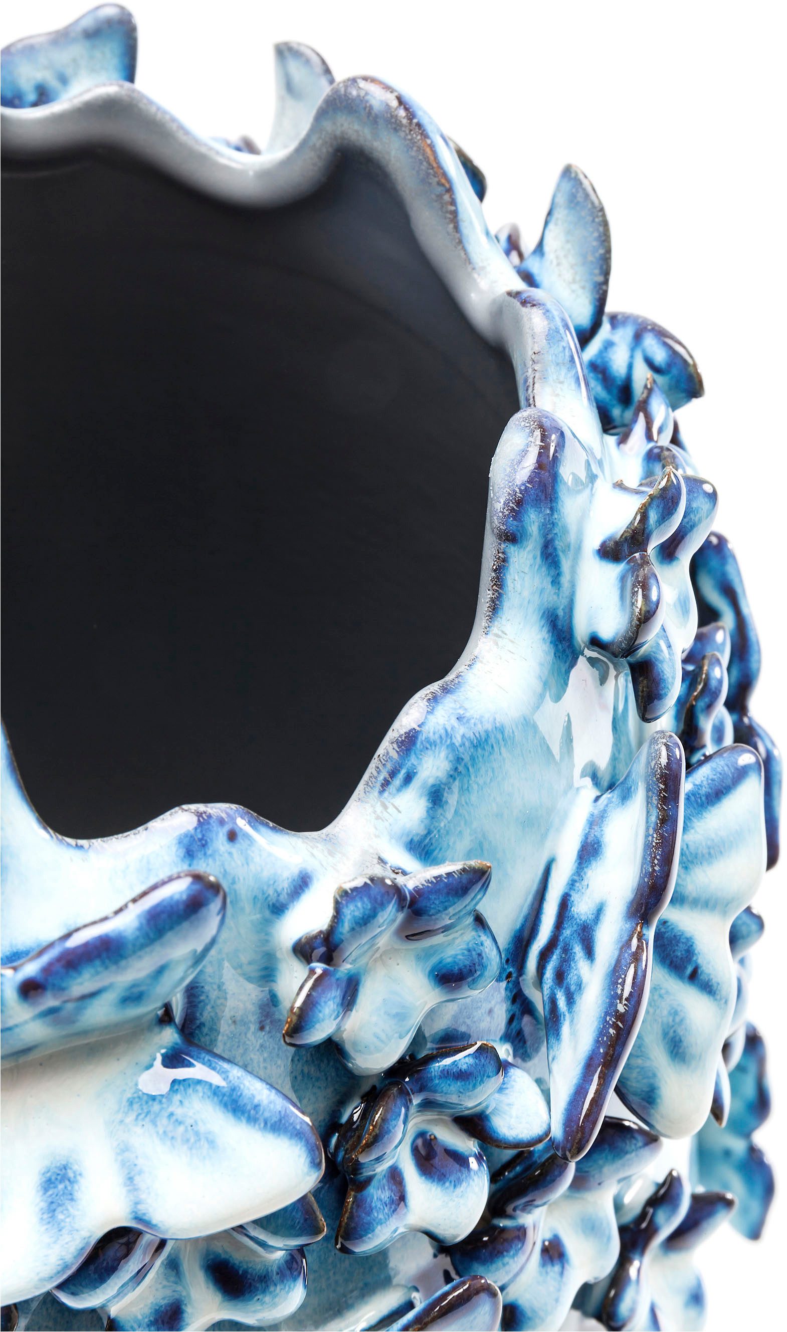 Kare Design Tischvase Vase Butterflies Lightblue 35cm – Bild 3 von 5