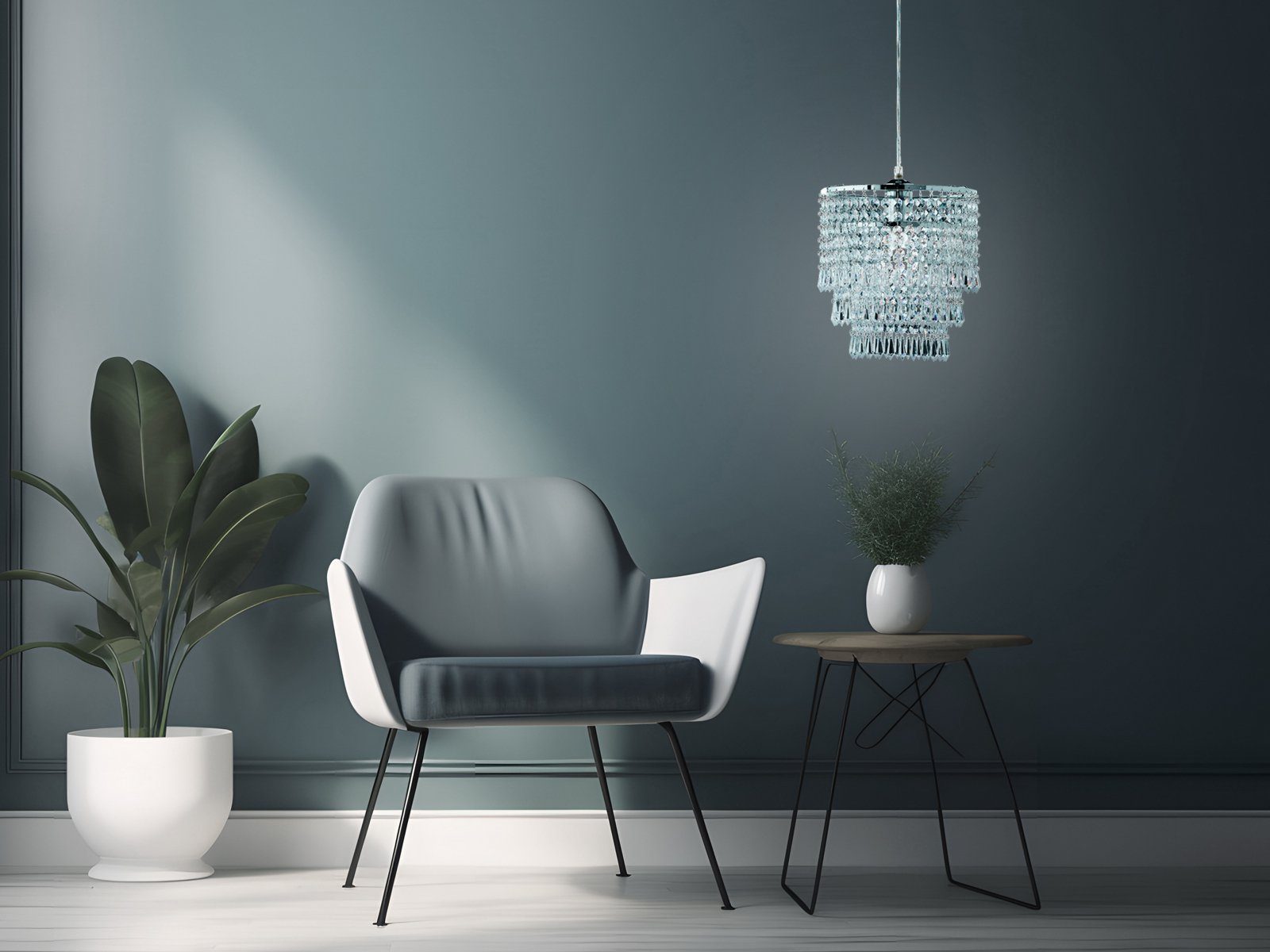 Reality Leuchten LED Kronleuchter, Dimmfunktion, LED wechselbar, Warmweiß, günstig online kaufen