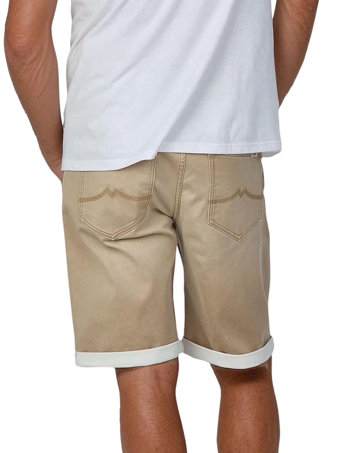 MUSTANG Jeansshorts Herren Shorts Chicago Real X Regular Fit Bermudashorts mit Stretch