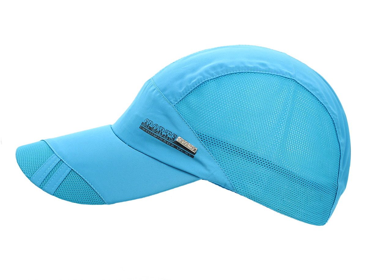 dy_mode Baseball Cap Unisex Kappe Sommer Schirmmütze für Damen und Herren Basecap Teils Transparent