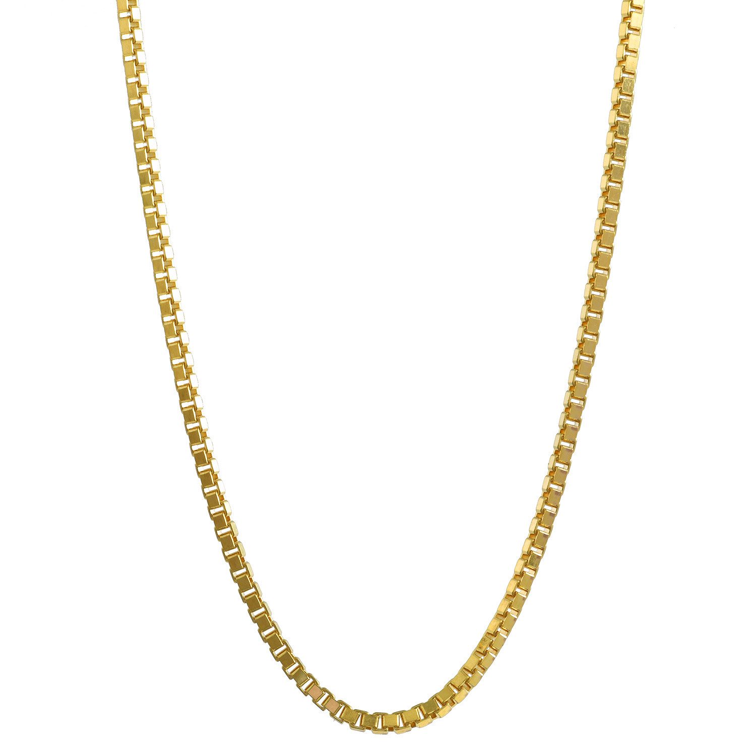 HOPLO Goldkette Goldkette Venezianerkette Länge 40cm günstig online kaufen