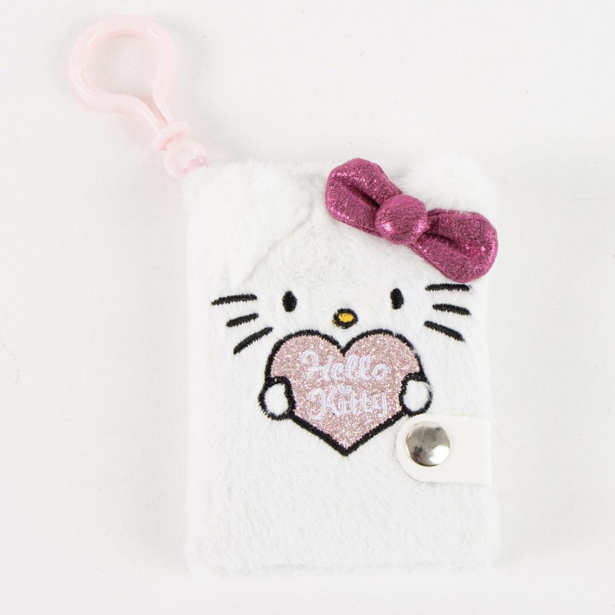 Hello Kitty Notizheft Mini Notizbuch mit Anhänger für Schule und Freizeit – Bild 2 von 5