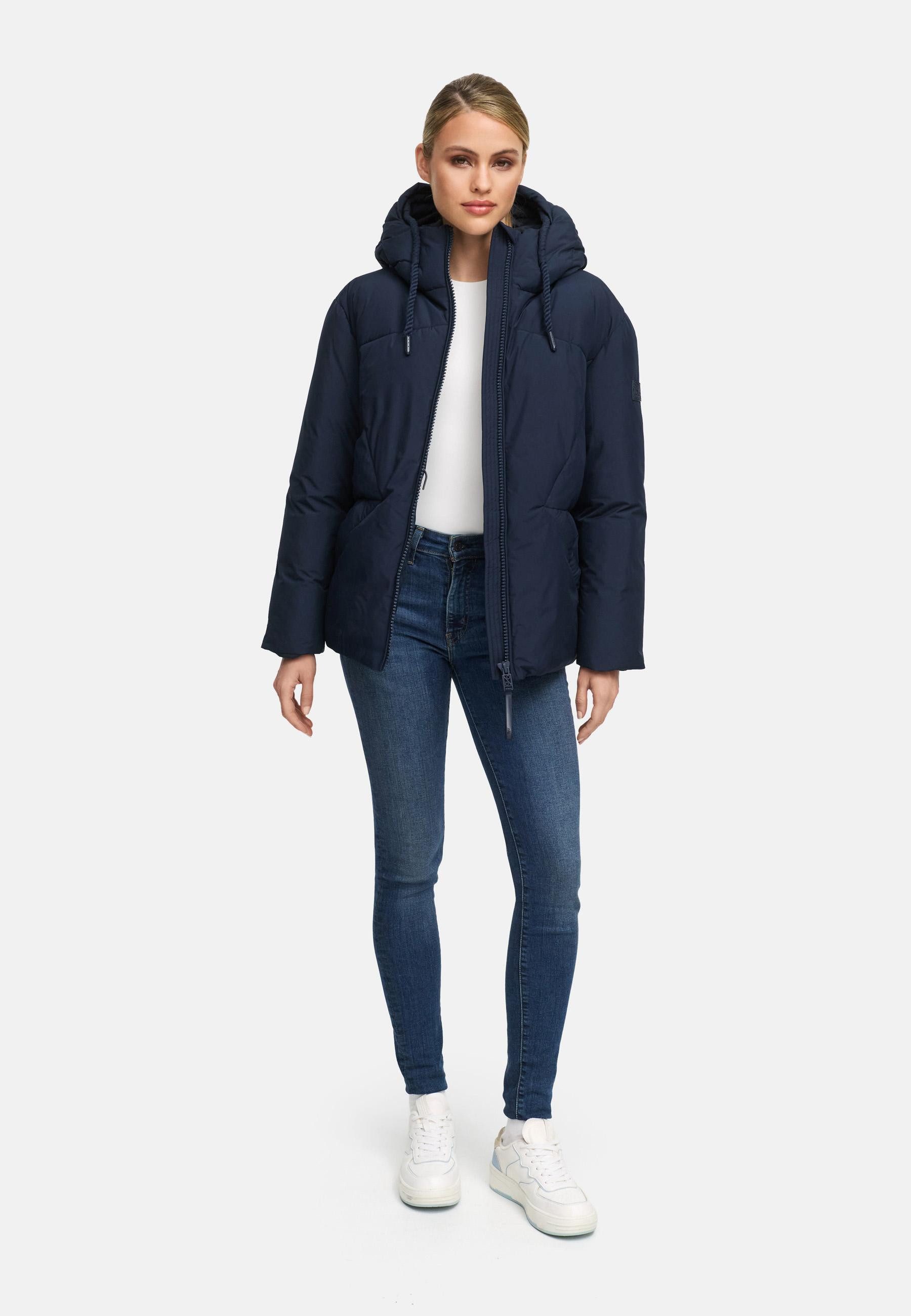 Navahoo Steppjacke Pastellzauber 14 Winterjacke mit Kapuze