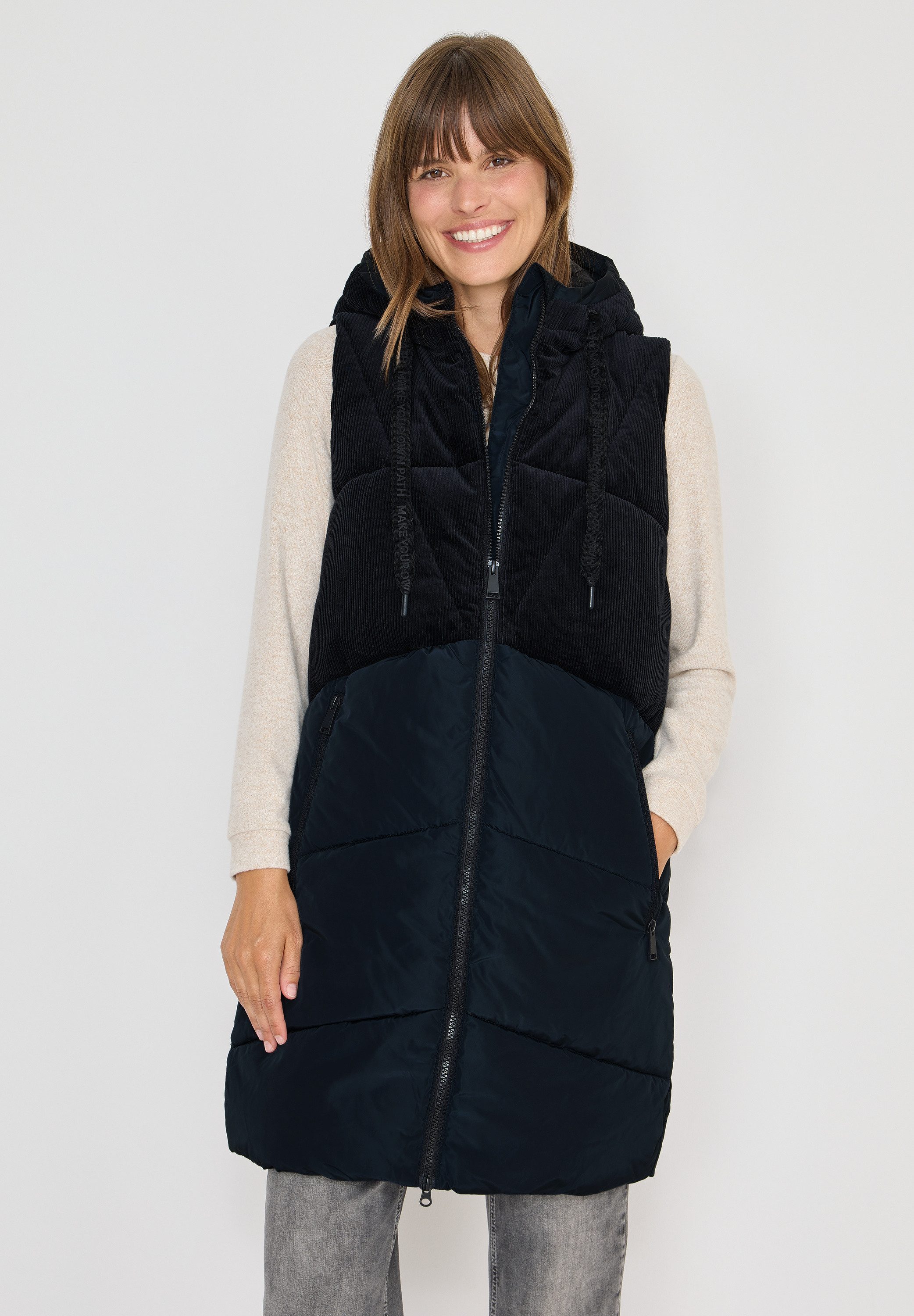 CECIL Steppweste mit Kapuze günstig online kaufen