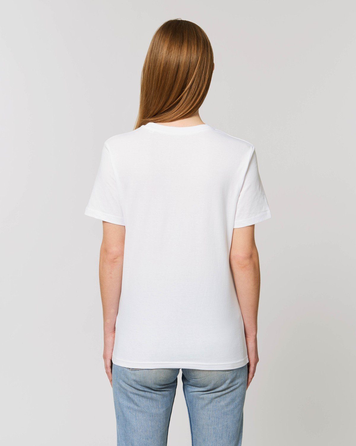 Hochwertiges 100% T-Shirt Bio-Baumwolle Unisex aus White T-Shirt Hilltop