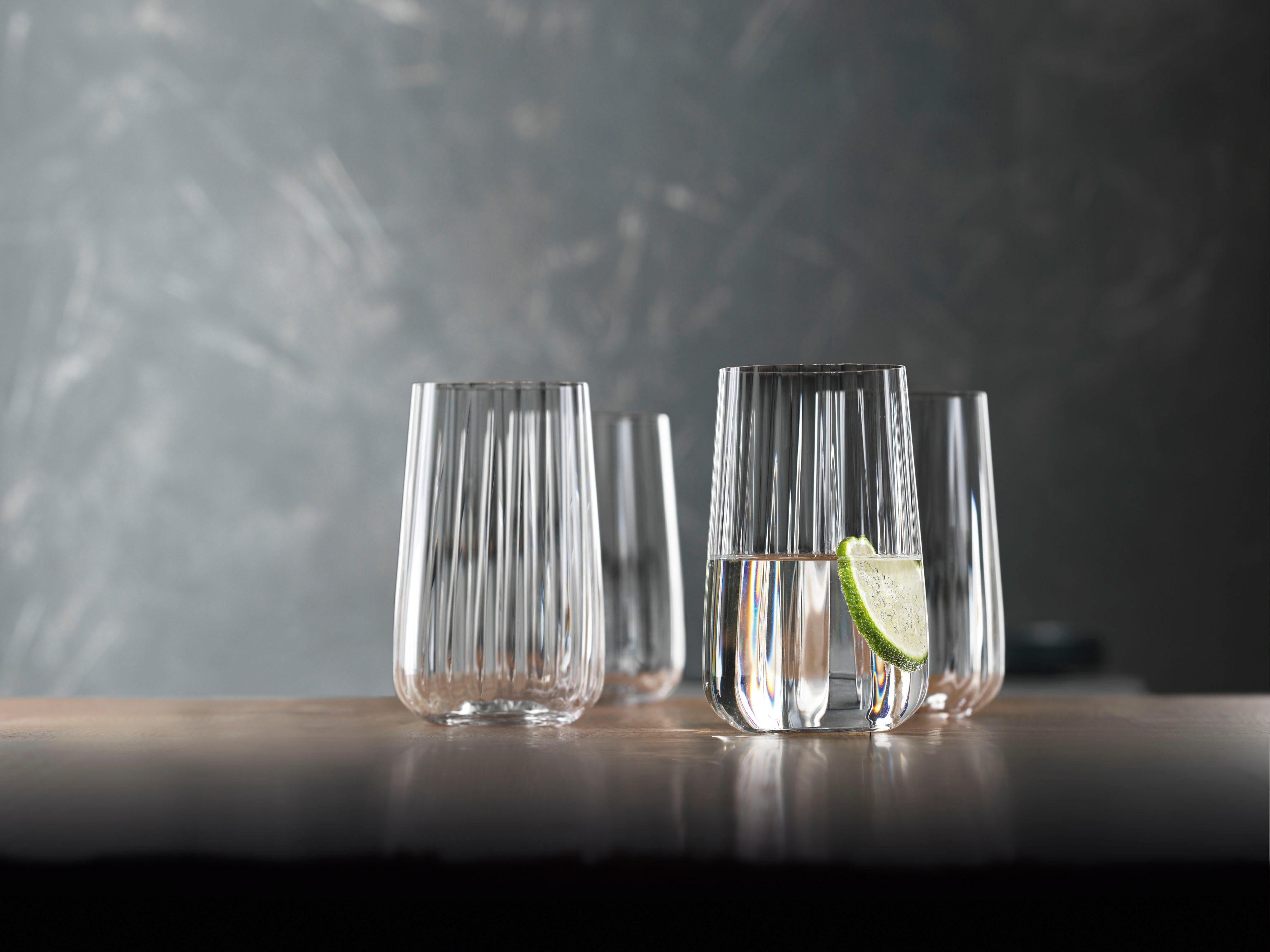 SPIEGELAU Longdrinkglas LifeStyle, 4-tlg., Kristallglas, 510 ml, 4-teilig