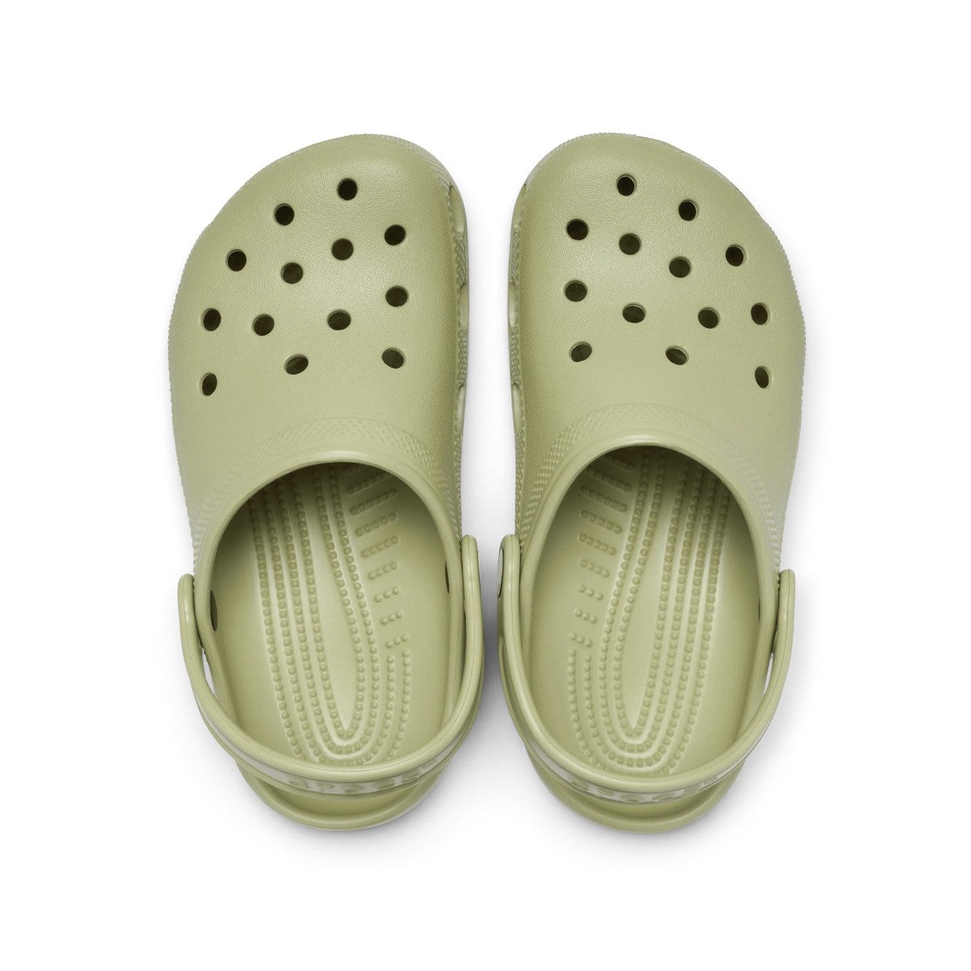 Crocs Sandale Classic Clog K olivgrün Kinder Badeschuh