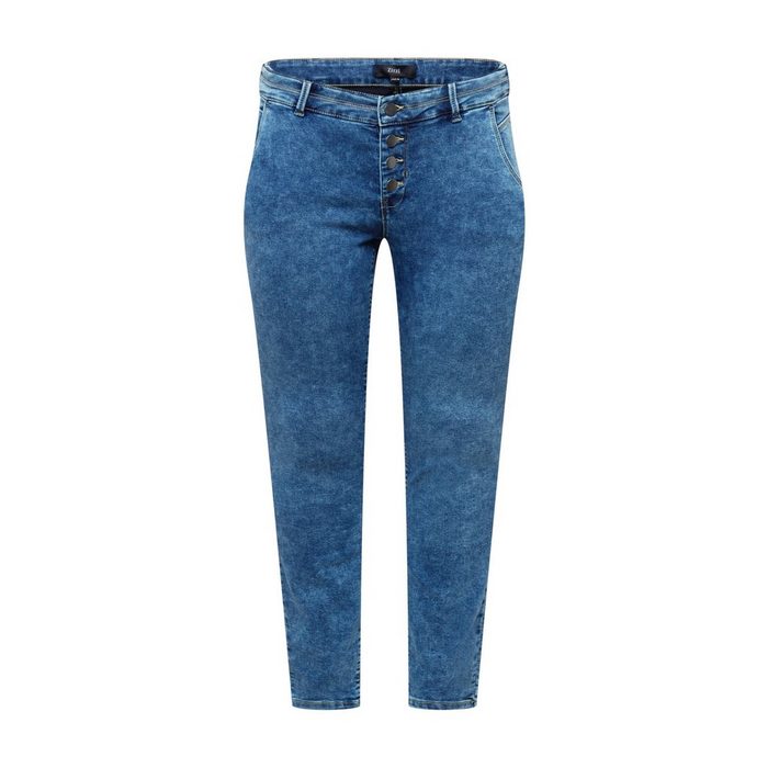Zizzi Regular-fit-Jeans ALIN (1-tlg)