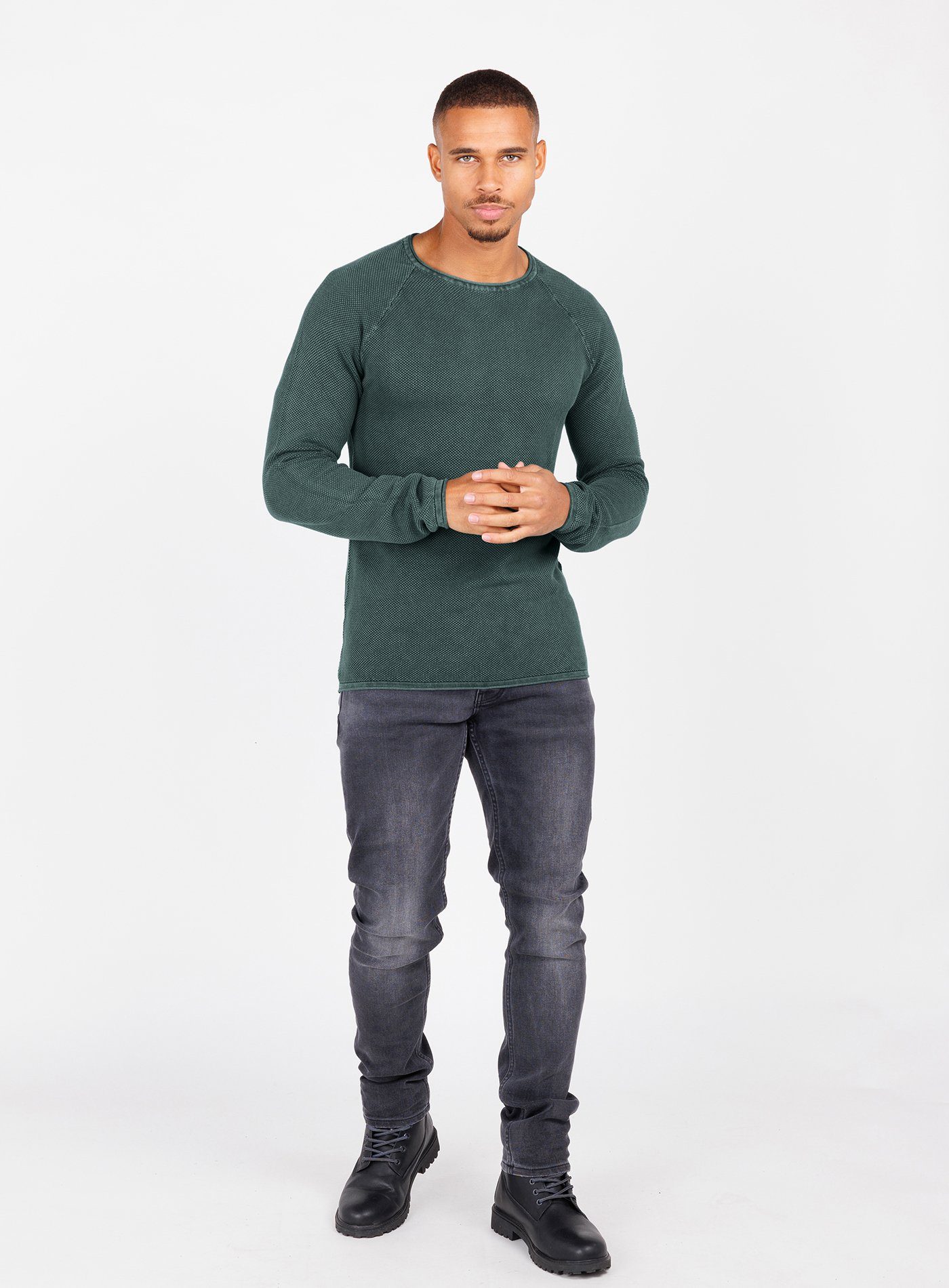 Key Largo Rundhalspullover MST THOMAS round neck (1-tlg) günstig online kaufen