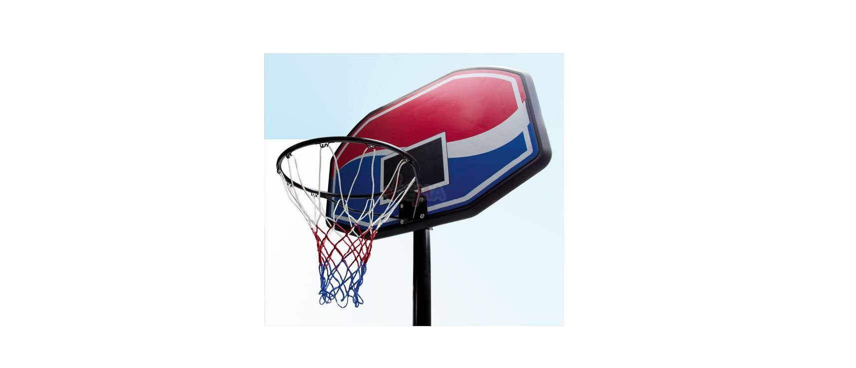DEMA Basketballkorb Basketballkorb Korbhöhe stufenlos einstellbar von:  227-305 cm XXL (1-St)