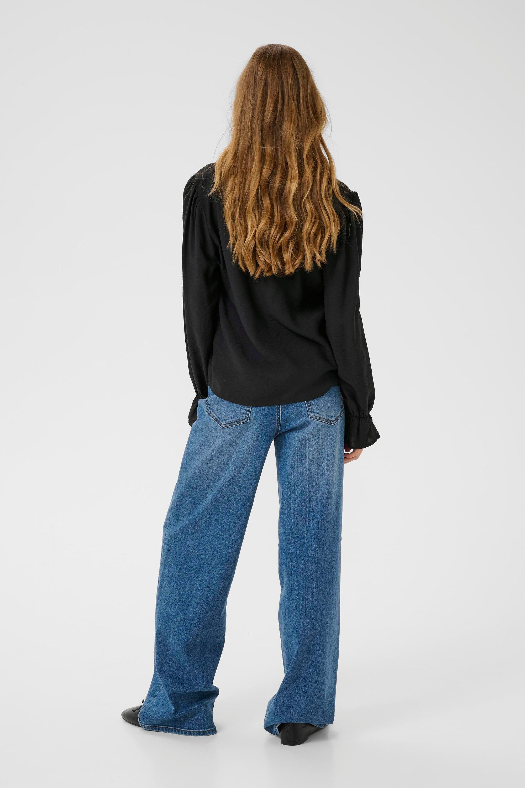 Langarmbluse Langarm-Bluse KArea