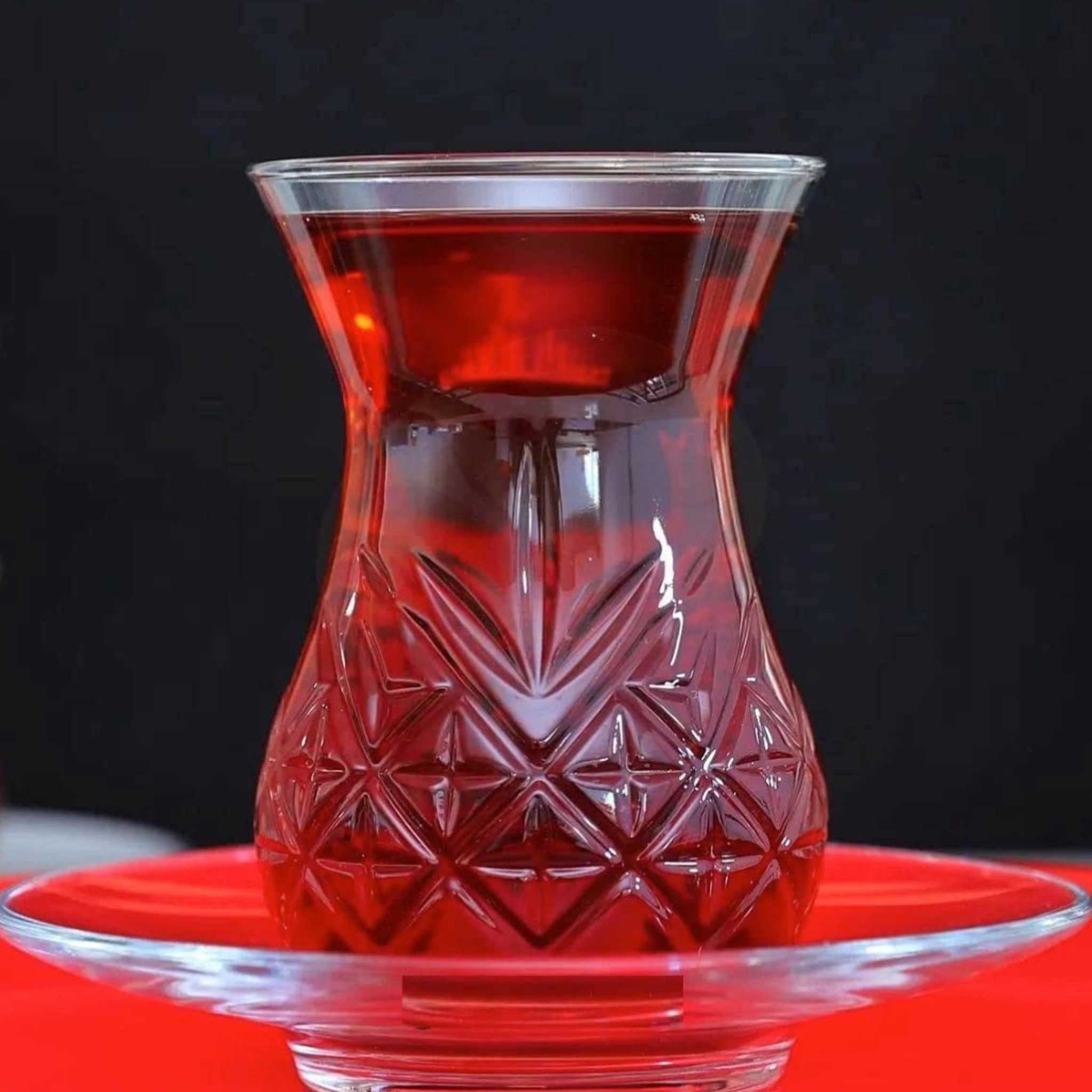 Pasabahce Gläser-Set Timeless Teegläser-Set, 12-tlg., Glas, 12-tlg. Set, 170 ml, ideal für türkischen Tee