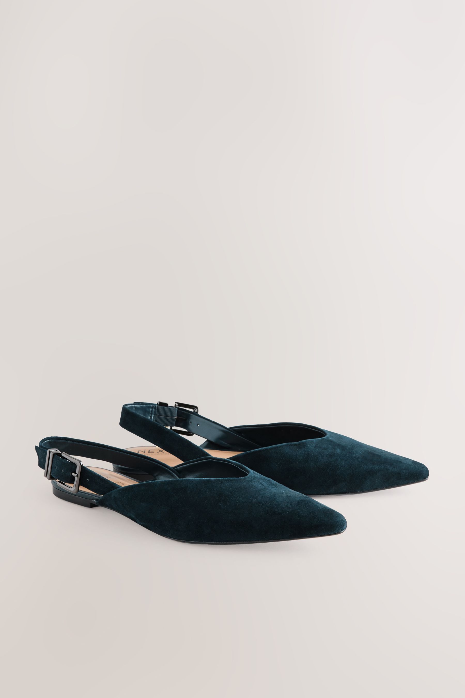 Next Forever Comfort® spitze Slingback-Schuhe aus Leder Slingsandale (1-tlg)