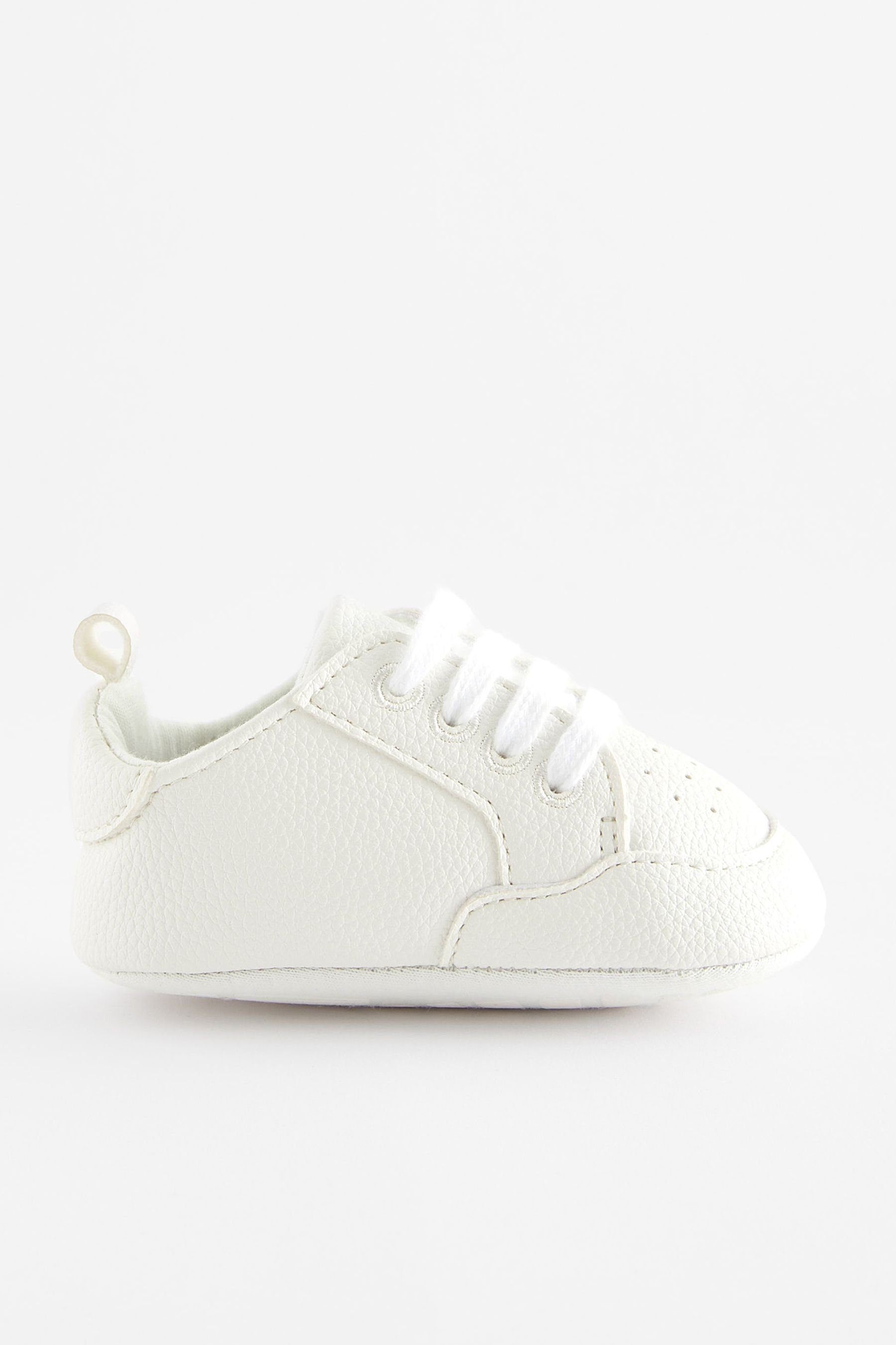 Schnüren (1-tlg) Next zum Baby-Sneaker White Babystiefel