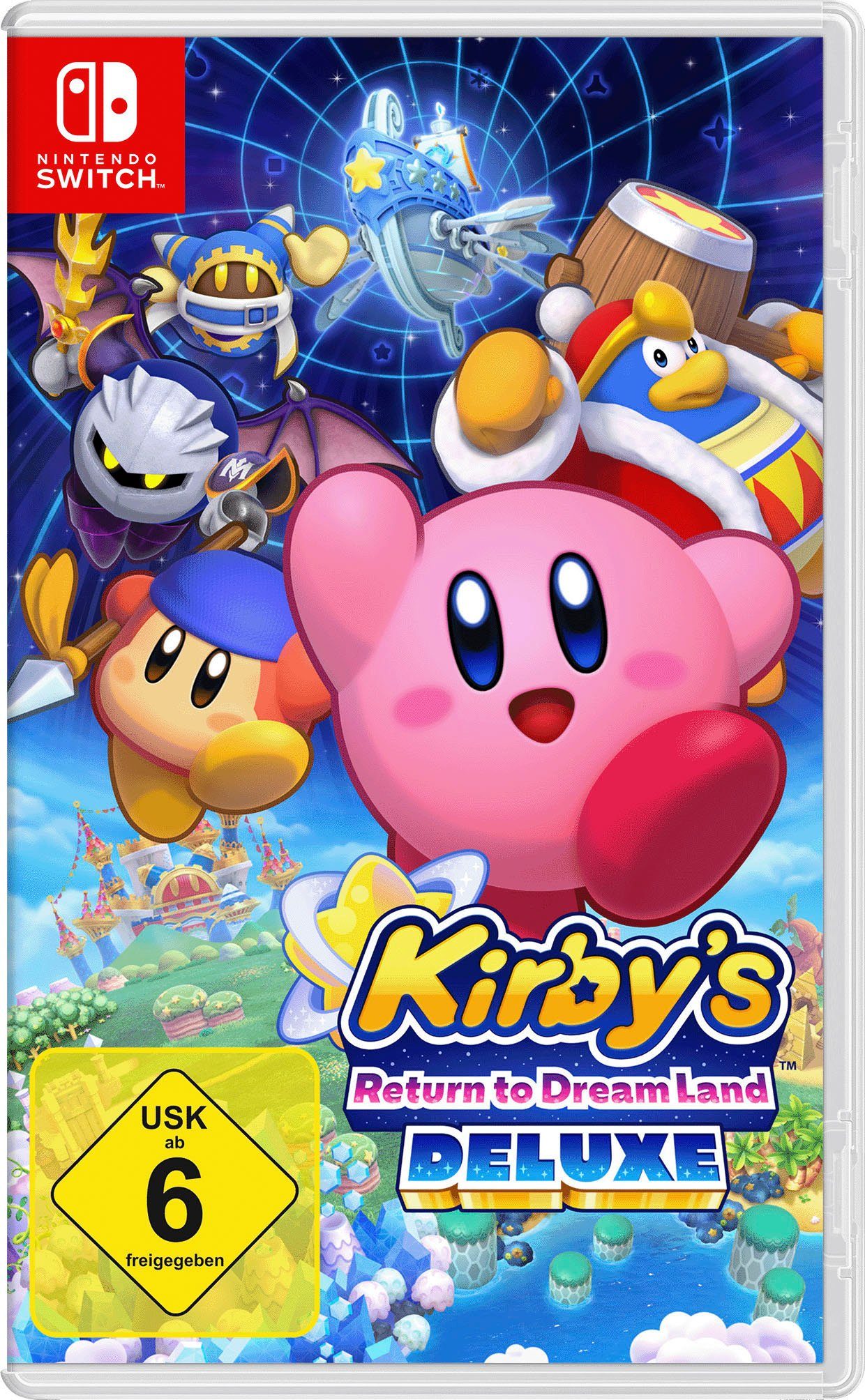 Kirby's Return Nintendo Switch Land to Deluxe Dream