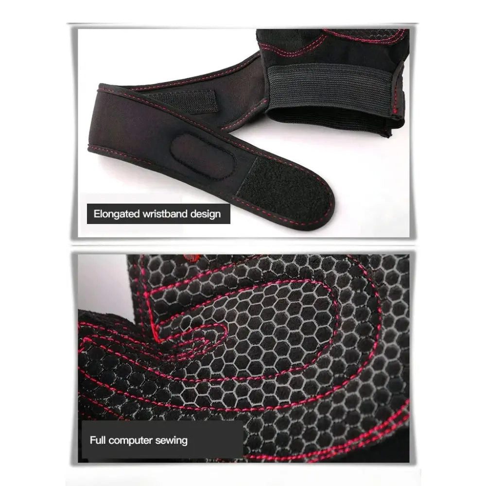 Sport-Knight® Trainingshandschuhe Sporthandschuhe mit Handgelenkschutz, Fitness, Radfahren, Workout – Bild 3 von 5