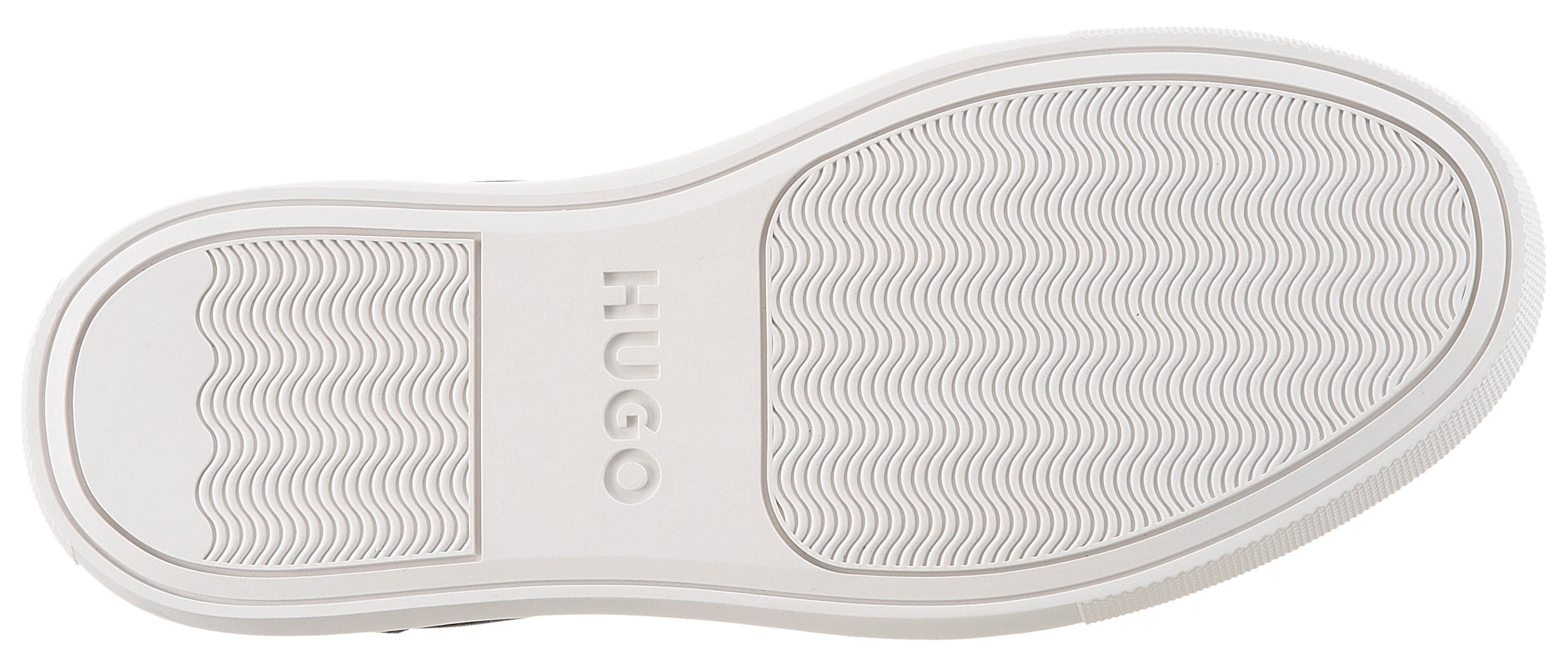 HUGO Morrie_Tenn Sneaker, Freizeitschuh, Klassik-Sneaker, Halbschuh mit Label