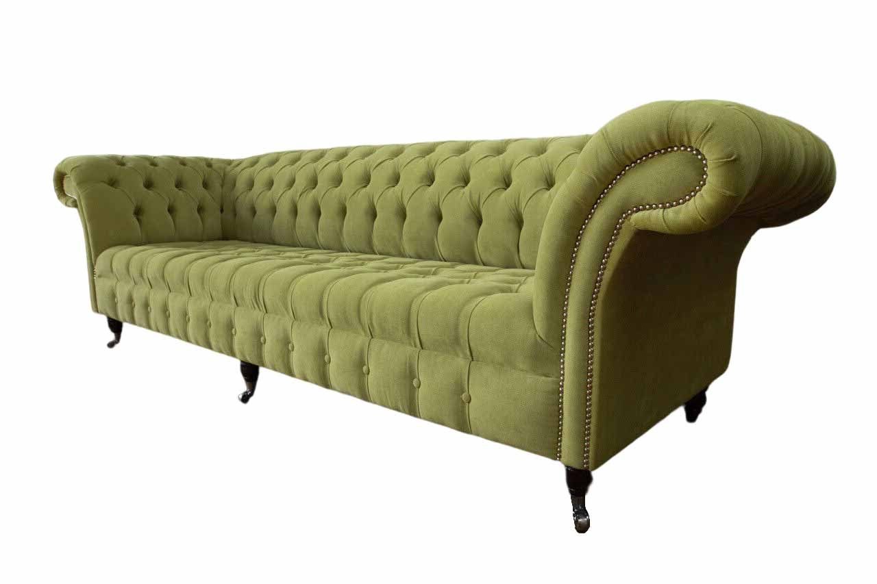 JVmoebel Chesterfield-Sofa, Sofa 4 Sitzer Klassisch Design Wohnzimmer Chesterfield Couch