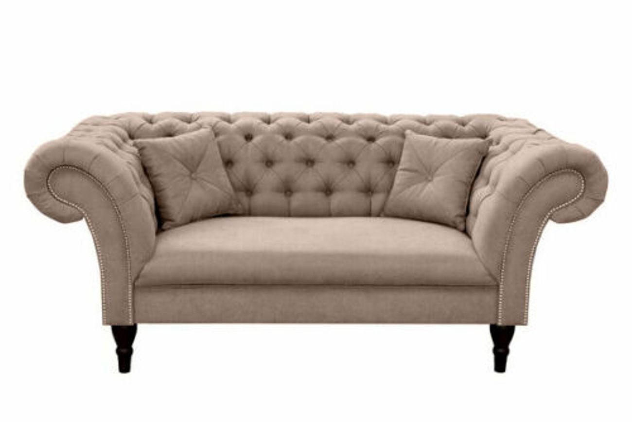 JVmoebel Chesterfield-Sofa Couch Polster Sofa Chesterfield Couchen Dreisitzer 3 Sitzer Sofort, 1 Teile, Made in Europa