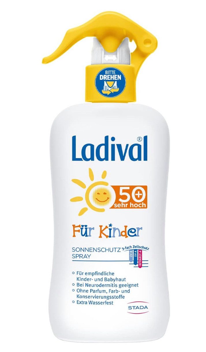 Sonnenschutzcreme Kinder Sonnenschutz Spray LSF 50+