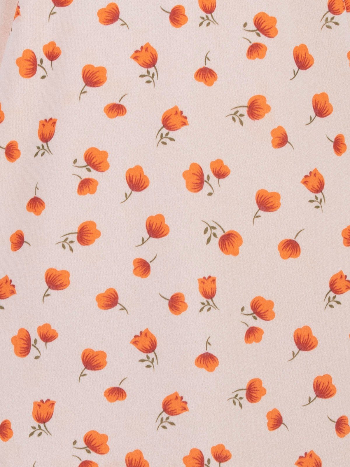 Flower Nachthemd Nachthemd - zeitlos Big apricot Thermo