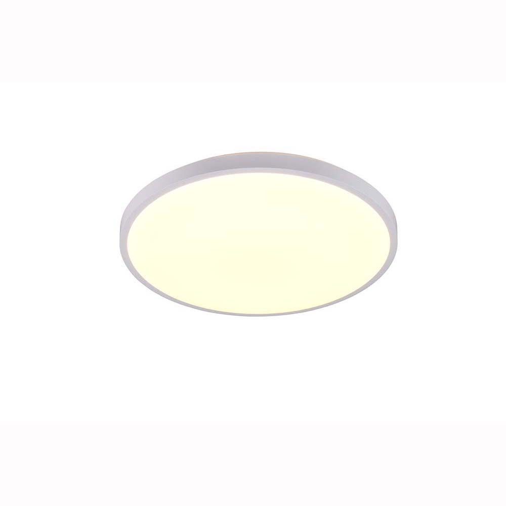 Reality Leuchten LED Deckenleuchte, LED-Leuchtmittel fest verbaut, Farbwechsel, Neutralweiß, Kaltweiß, Warmweiß, Tageslichtweiß, LED Deckenleuchte Deckenlampe Wohnzimmerlampe weiß Dimmbar
