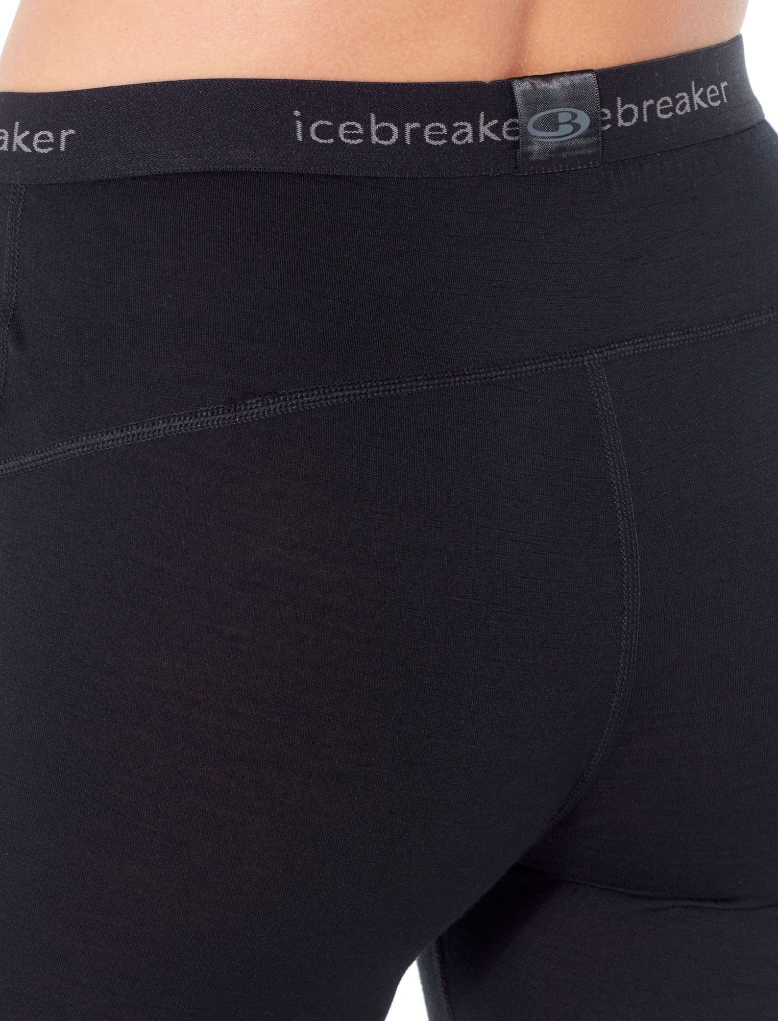 Black 200 Kurze Icebreaker Legless Oasis Lange Unterhose Damen W Icebreaker