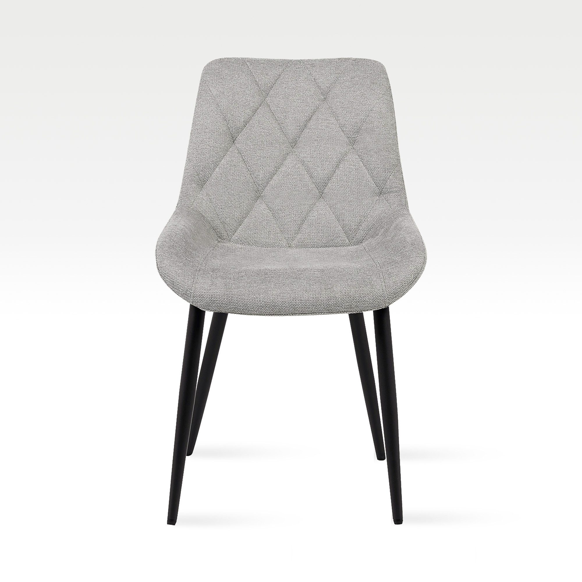 B&D home 4-Fußstuhl TANIA (Set, 2 St), gepolstert, Stuhlbeine aus Metall oder Massivholz wählbar