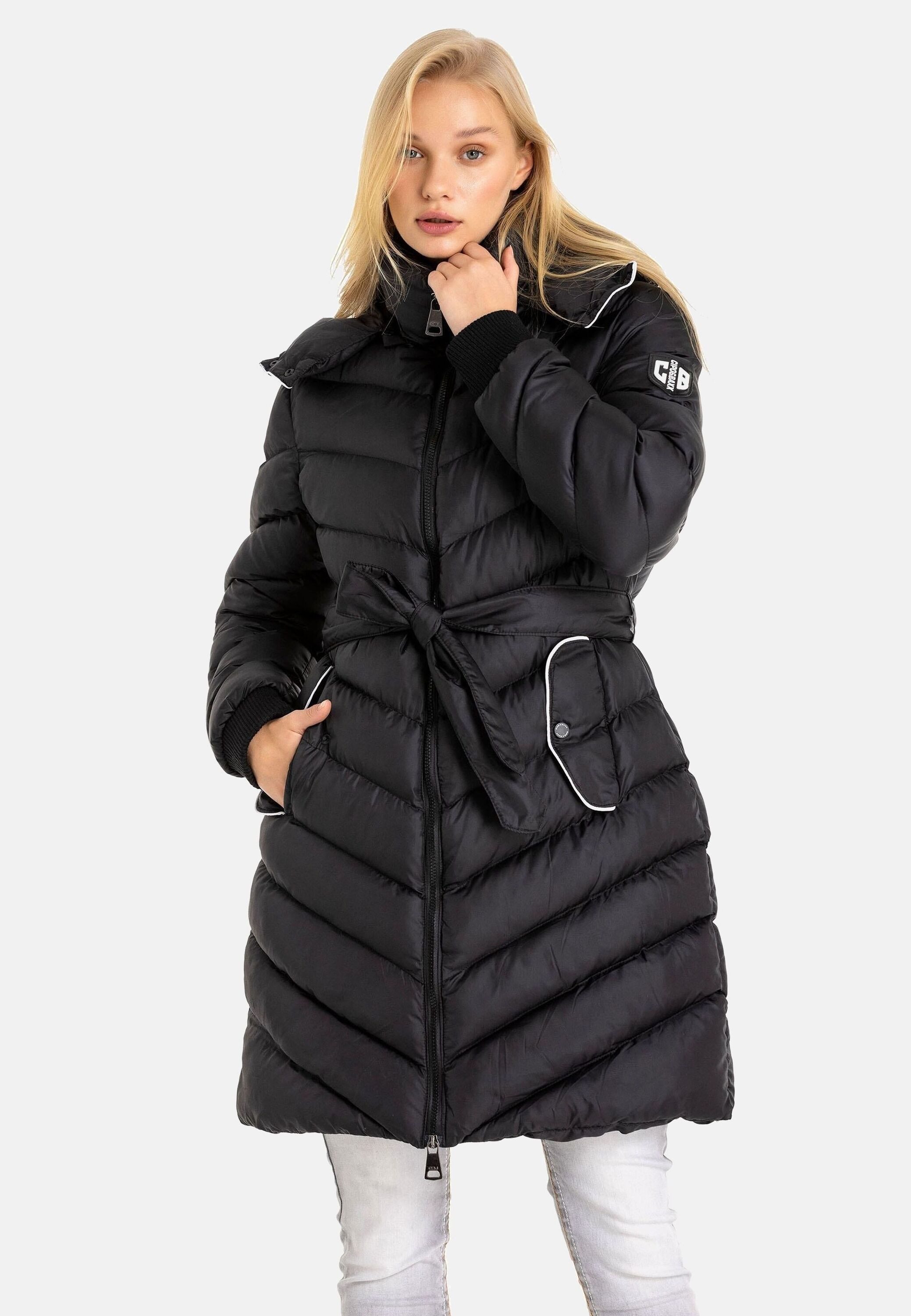 Cipo & Baxx Winterjacke Jacken mit abnehmbarer Kapuze, WM135
