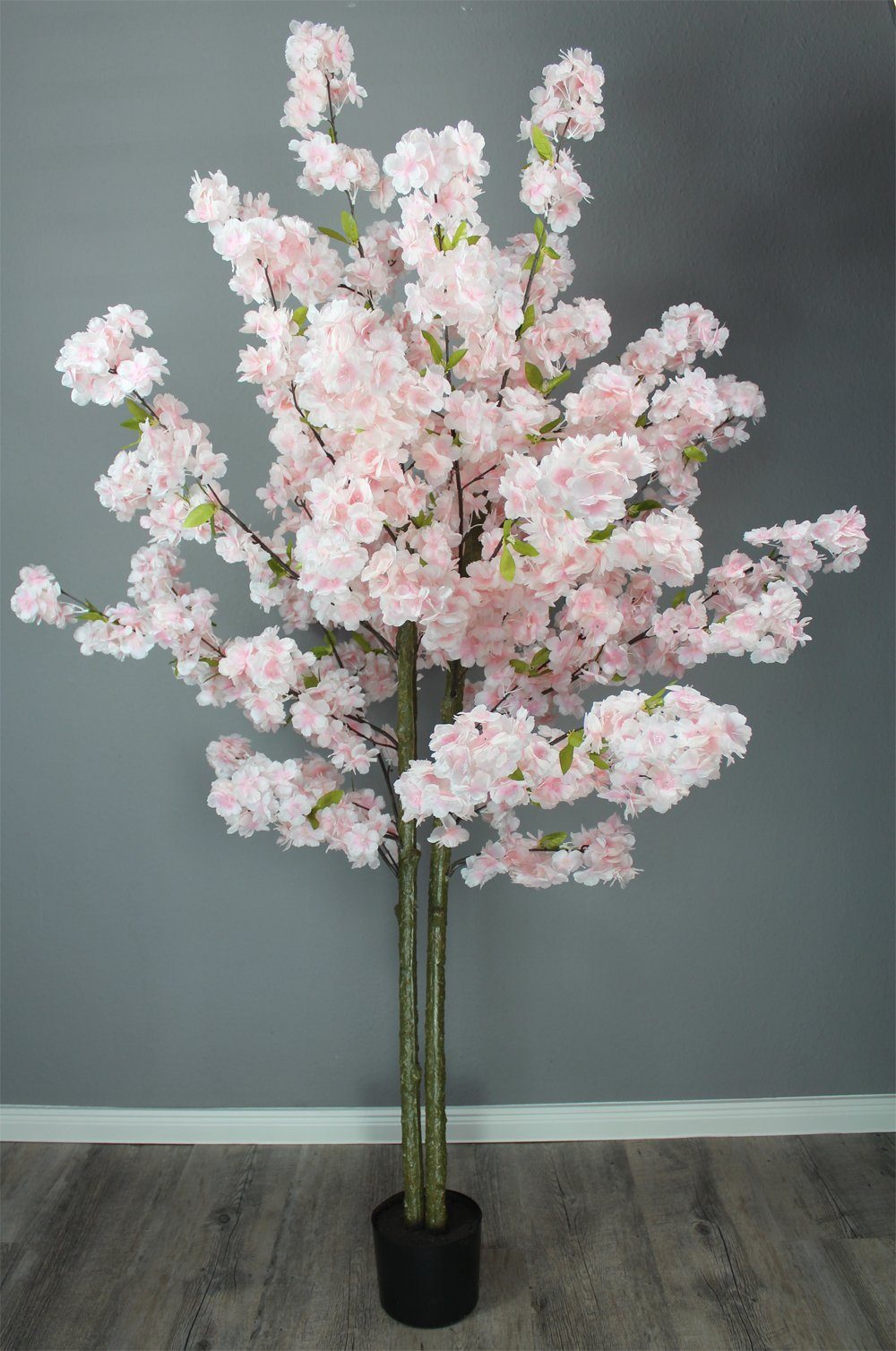 Kunstpflanze künstliche Kirschblüte Kunstbaum Zimmerpflanze Deko