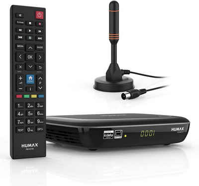 Humax »Humax HD Nano T2 HD Receiver Set mit Stabantenne« DVB-T2 HD Receiver